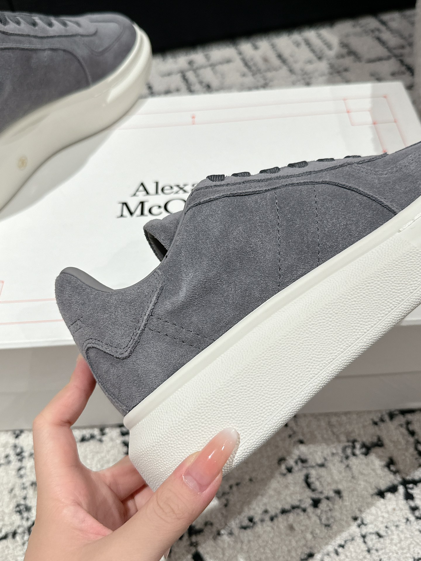 Alexander Mcqueen Male Sneakers M-l-s
