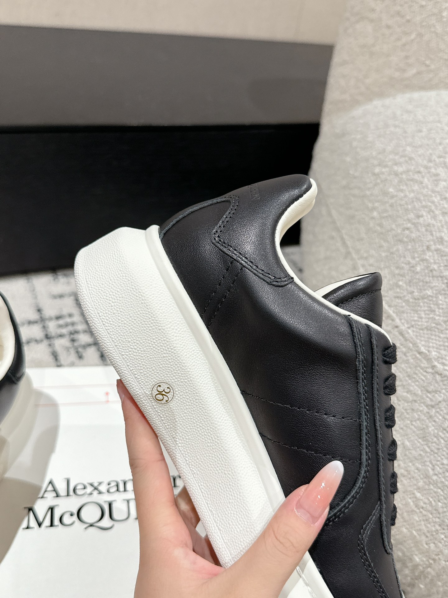 Alexander Mcqueen Male Sneakers M-l-s