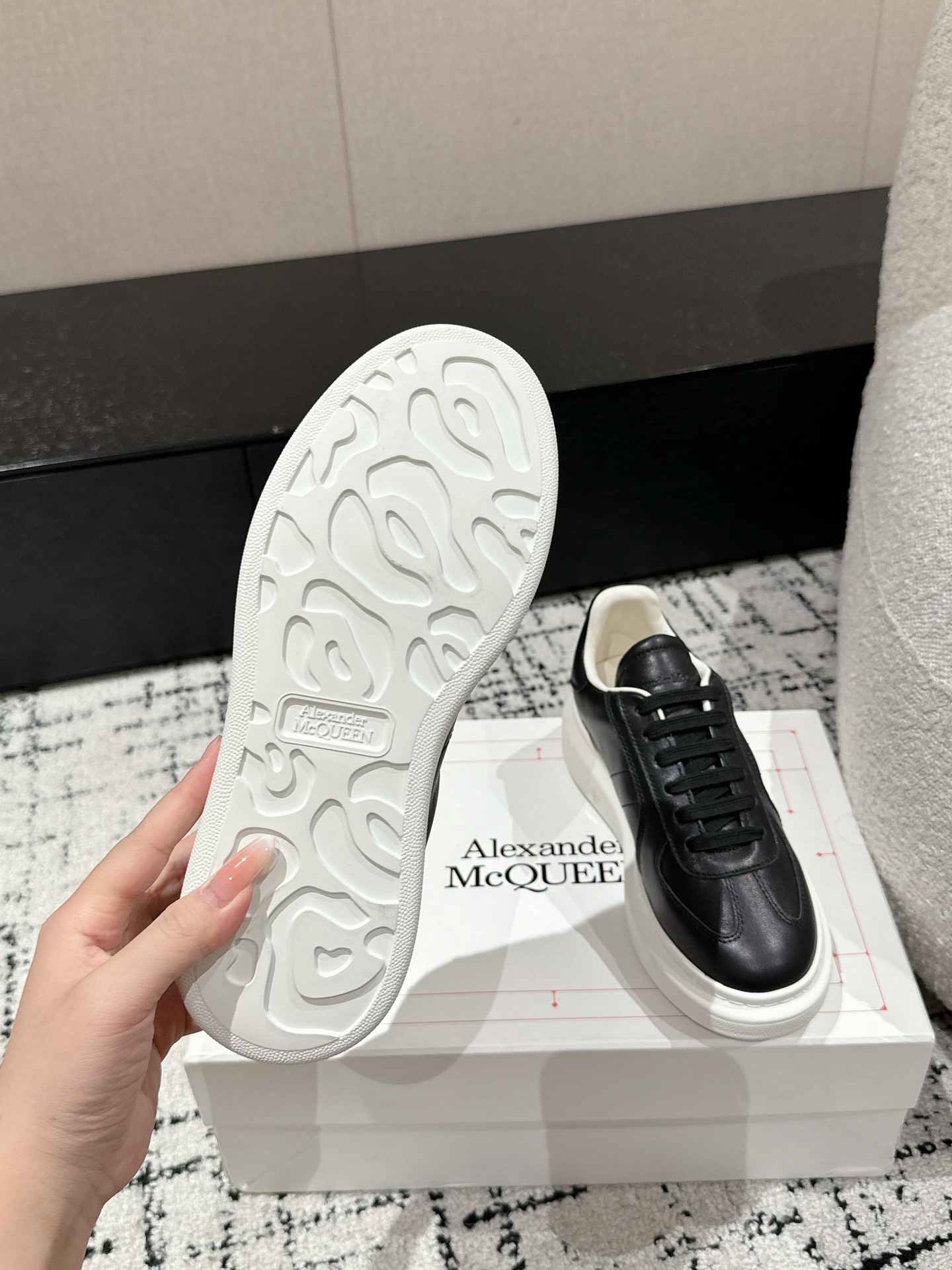 Alexander Mcqueen Male Sneakers M-l-s