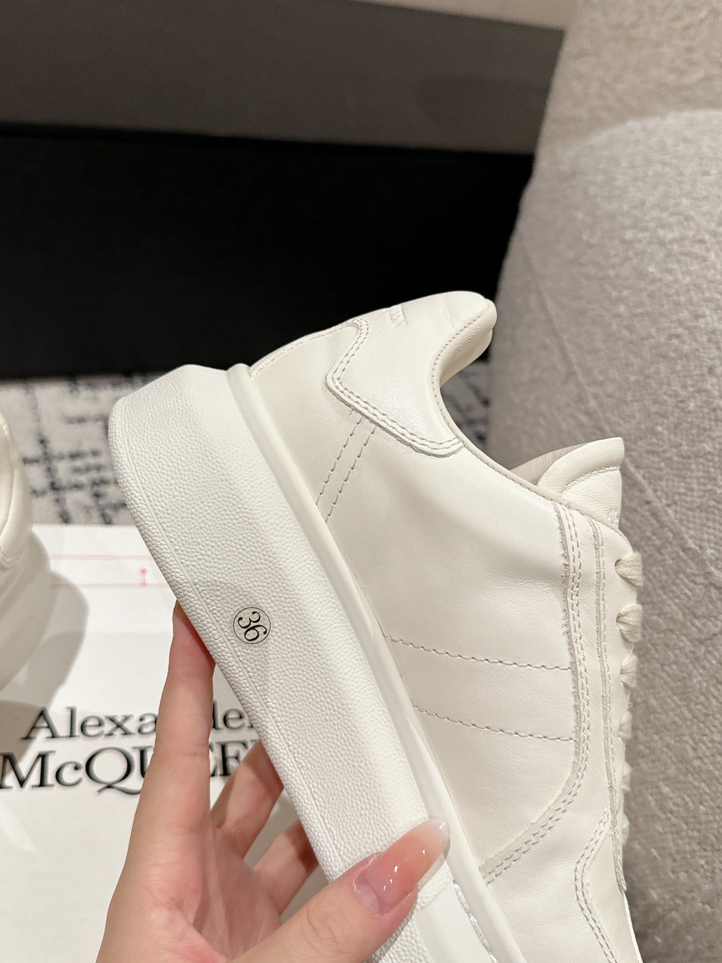 Alexander Mcqueen Male Sneakers M-l-s