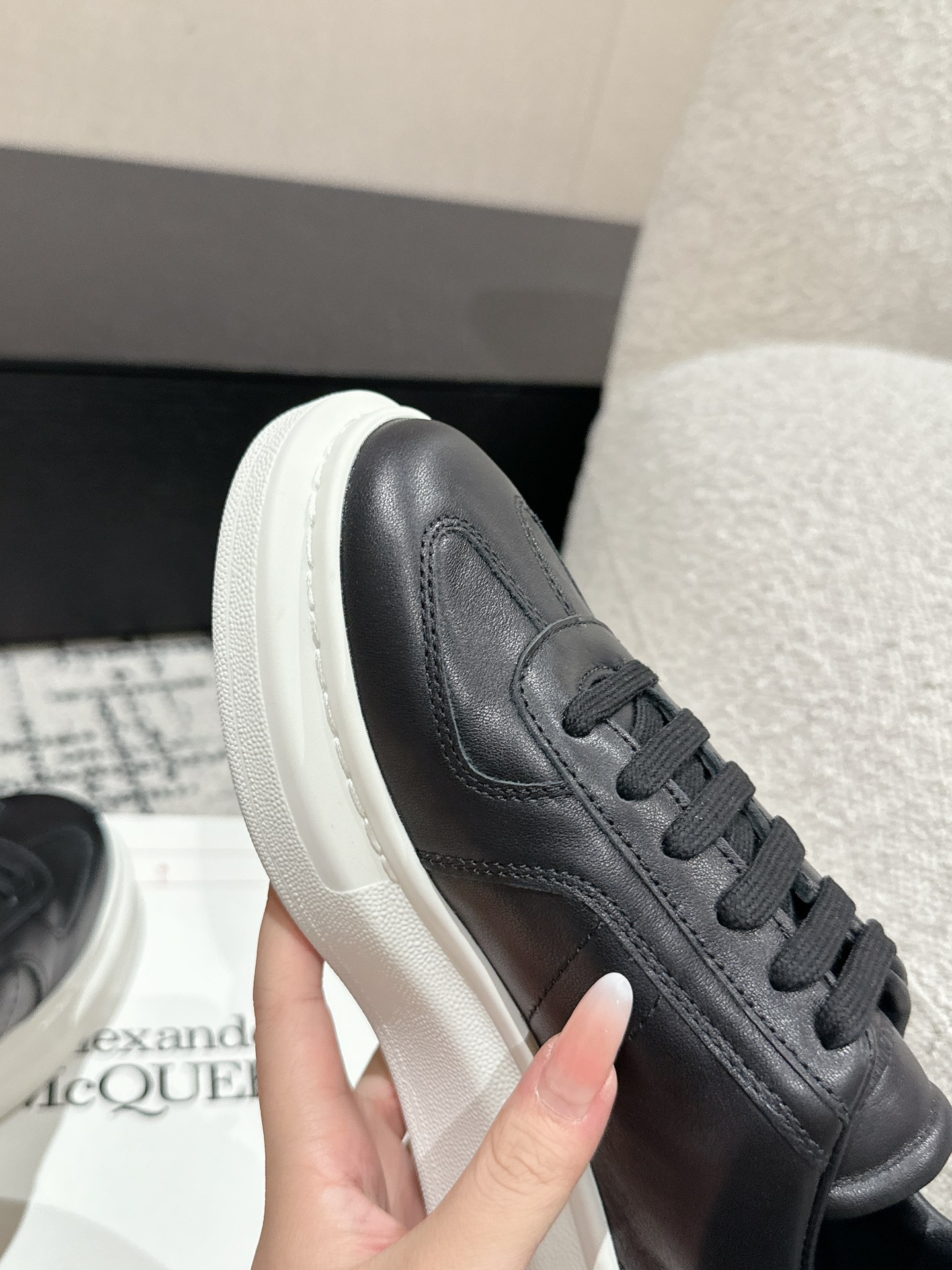 Alexander Mcqueen Male Sneakers M-l-s