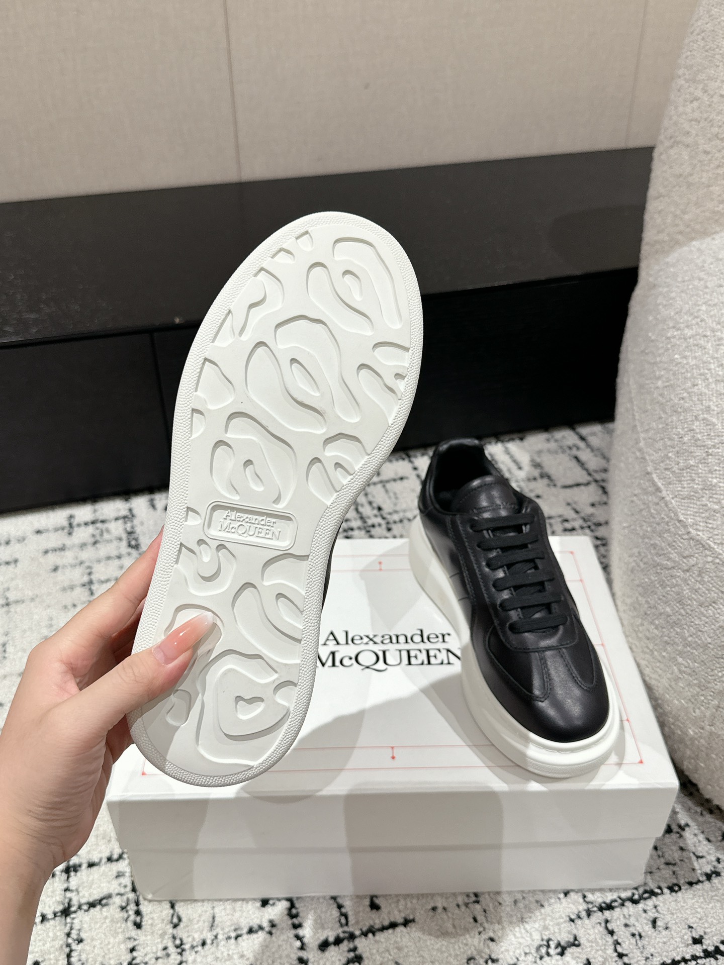 Alexander Mcqueen Male Sneakers M-l-s