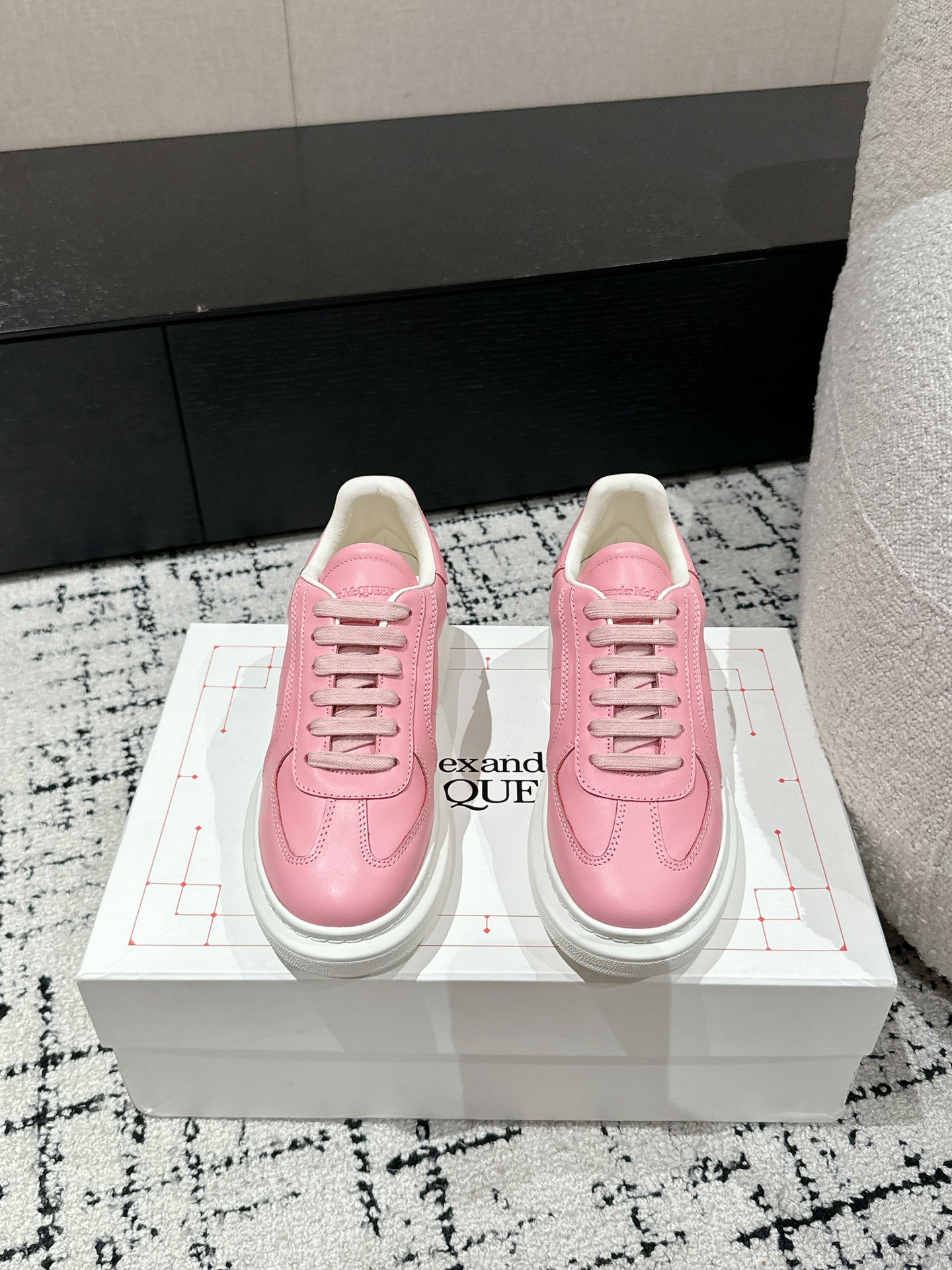 Alexander Mcqueen Male Sneakers M-l-s