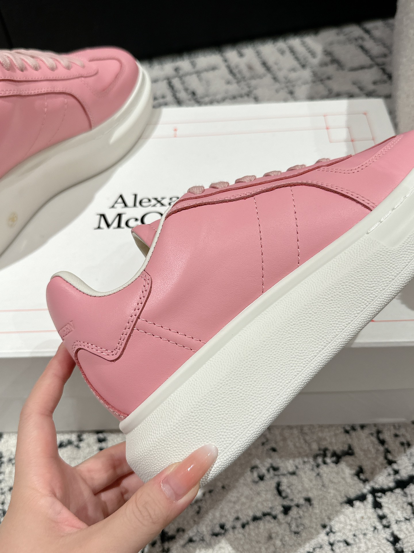 Alexander Mcqueen Male Sneakers M-l-s