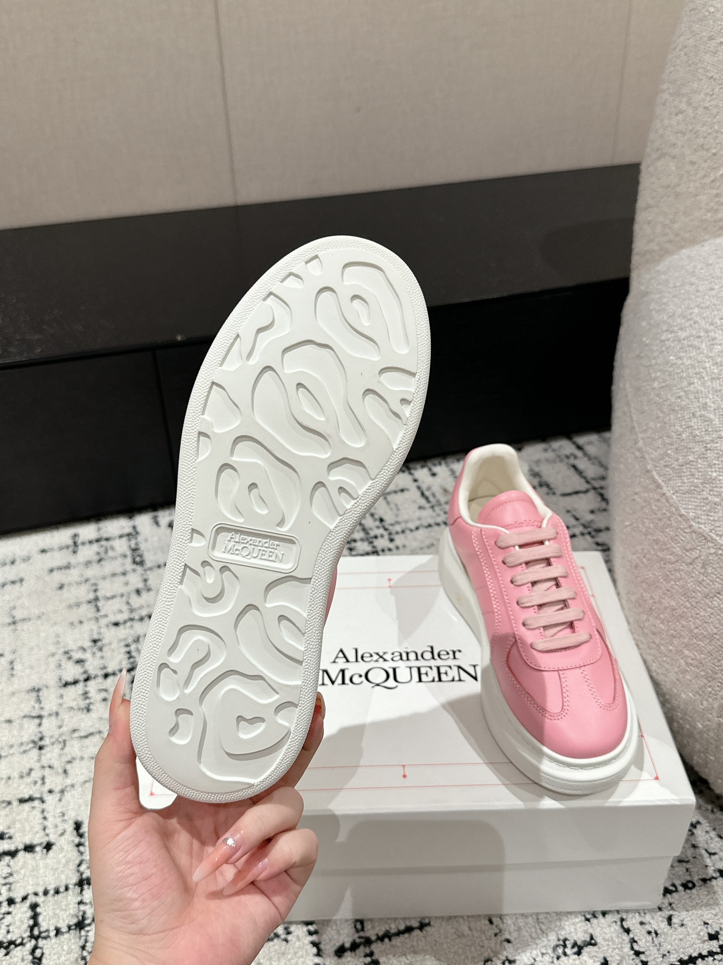 Alexander Mcqueen Male Sneakers M-l-s