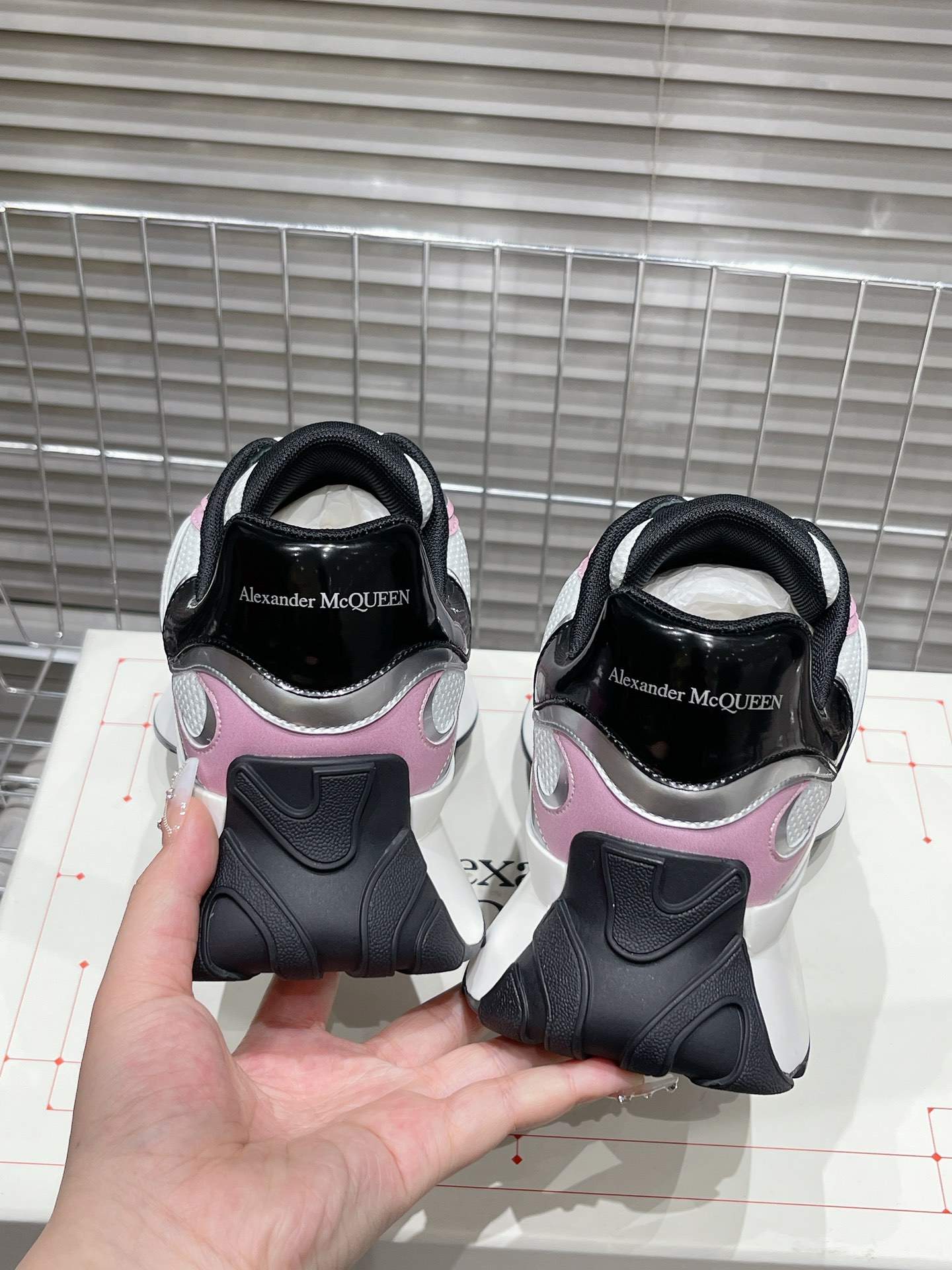 Alexander Mcqueen Dior Male Sneakers White M-l-s