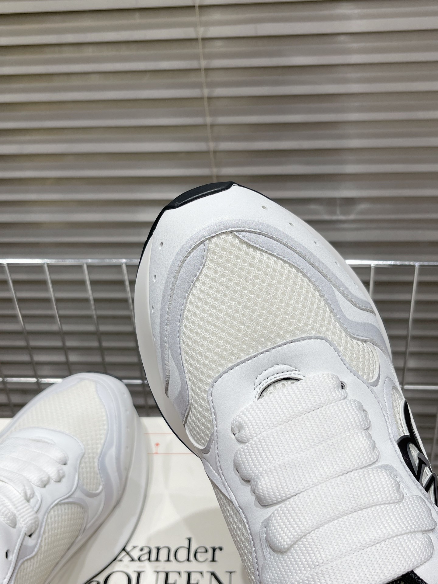 Alexander Mcqueen Dior Male Sneakers White M-l-s