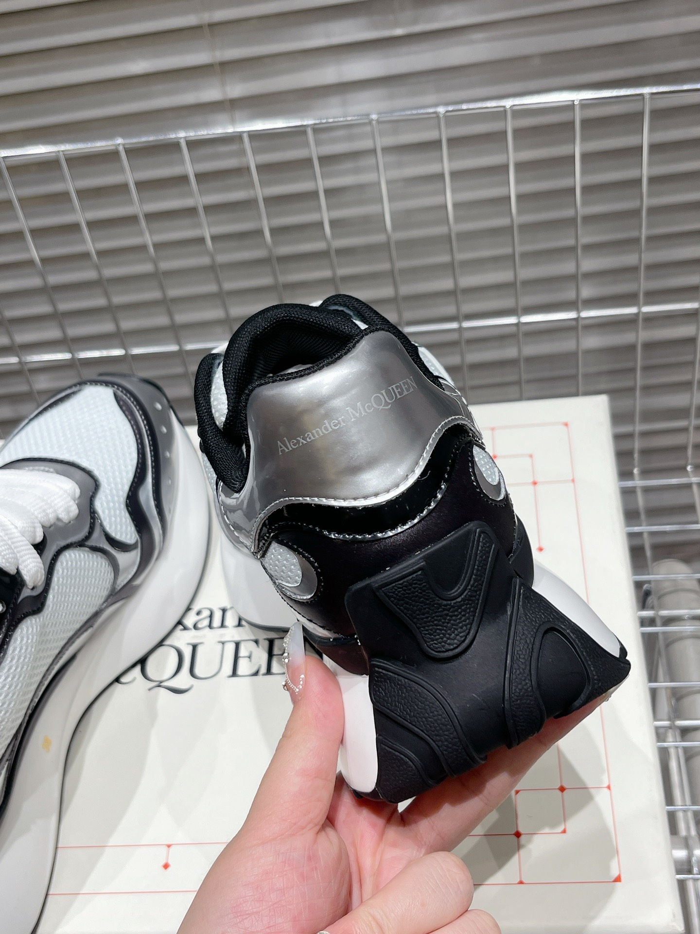 Alexander Mcqueen Dior Male Sneakers White M-l-s