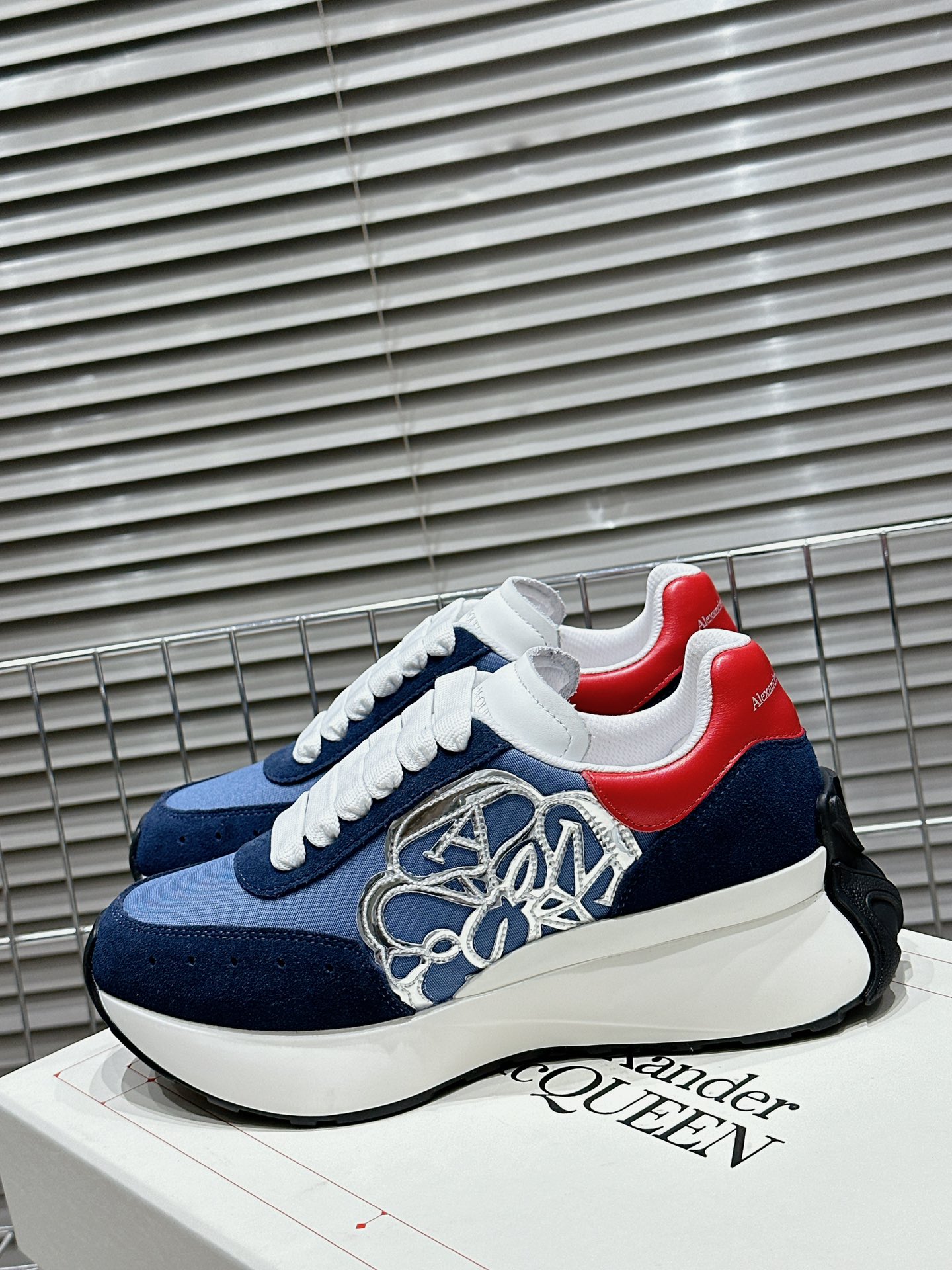 Alexander Mcqueen Dior Male Sneakers White M-l-s