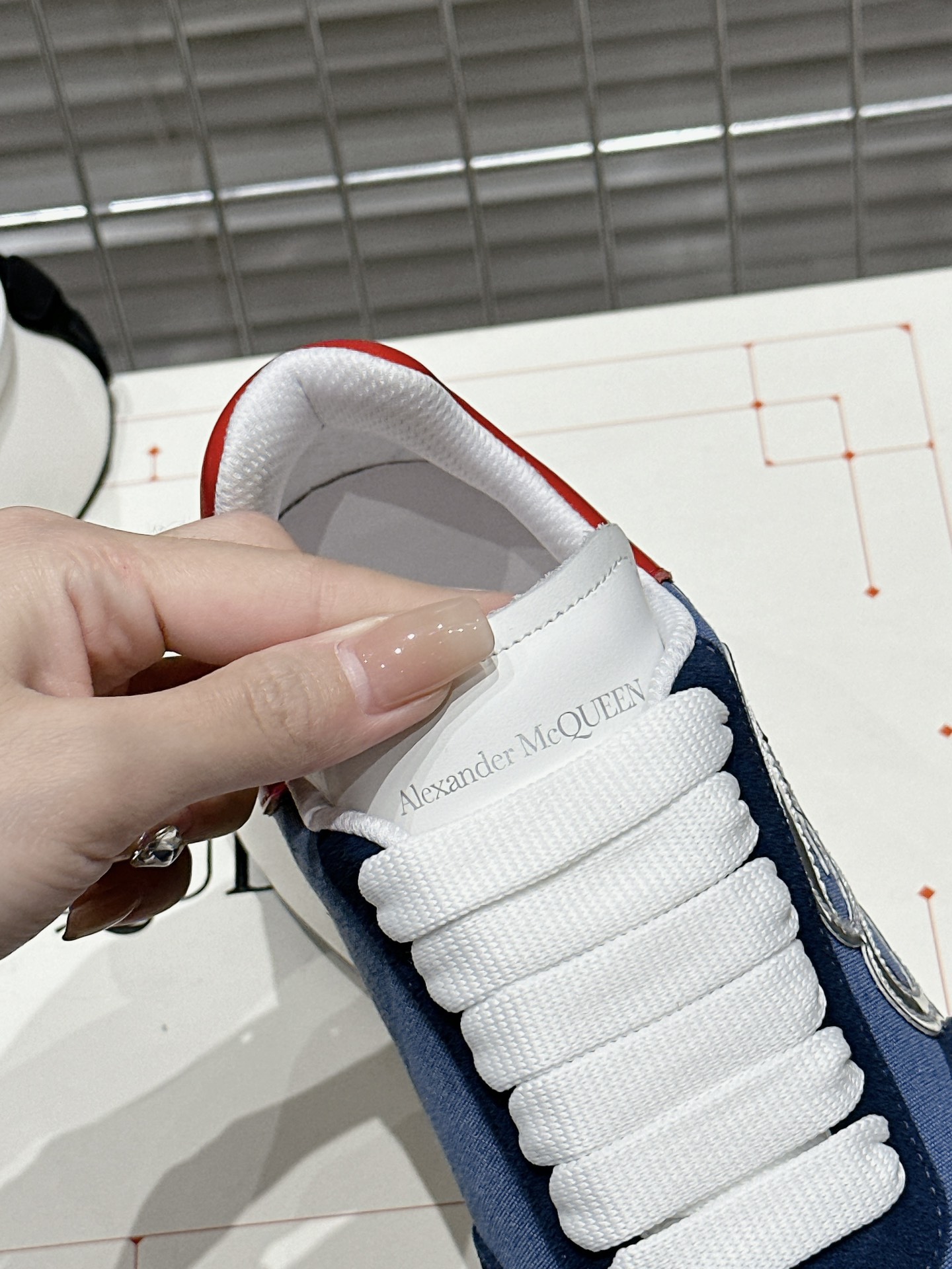 Alexander Mcqueen Dior Male Sneakers White M-l-s