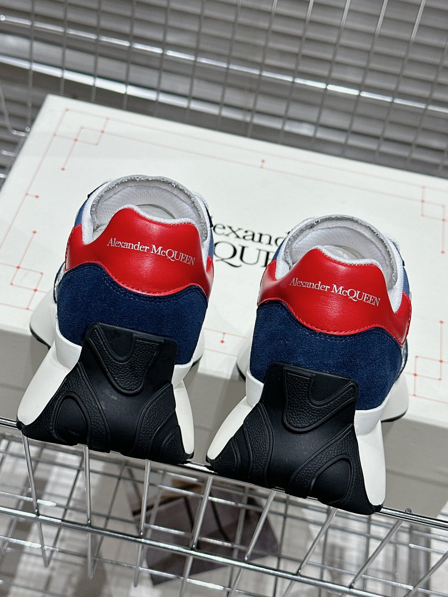 Alexander Mcqueen Dior Male Sneakers White M-l-s