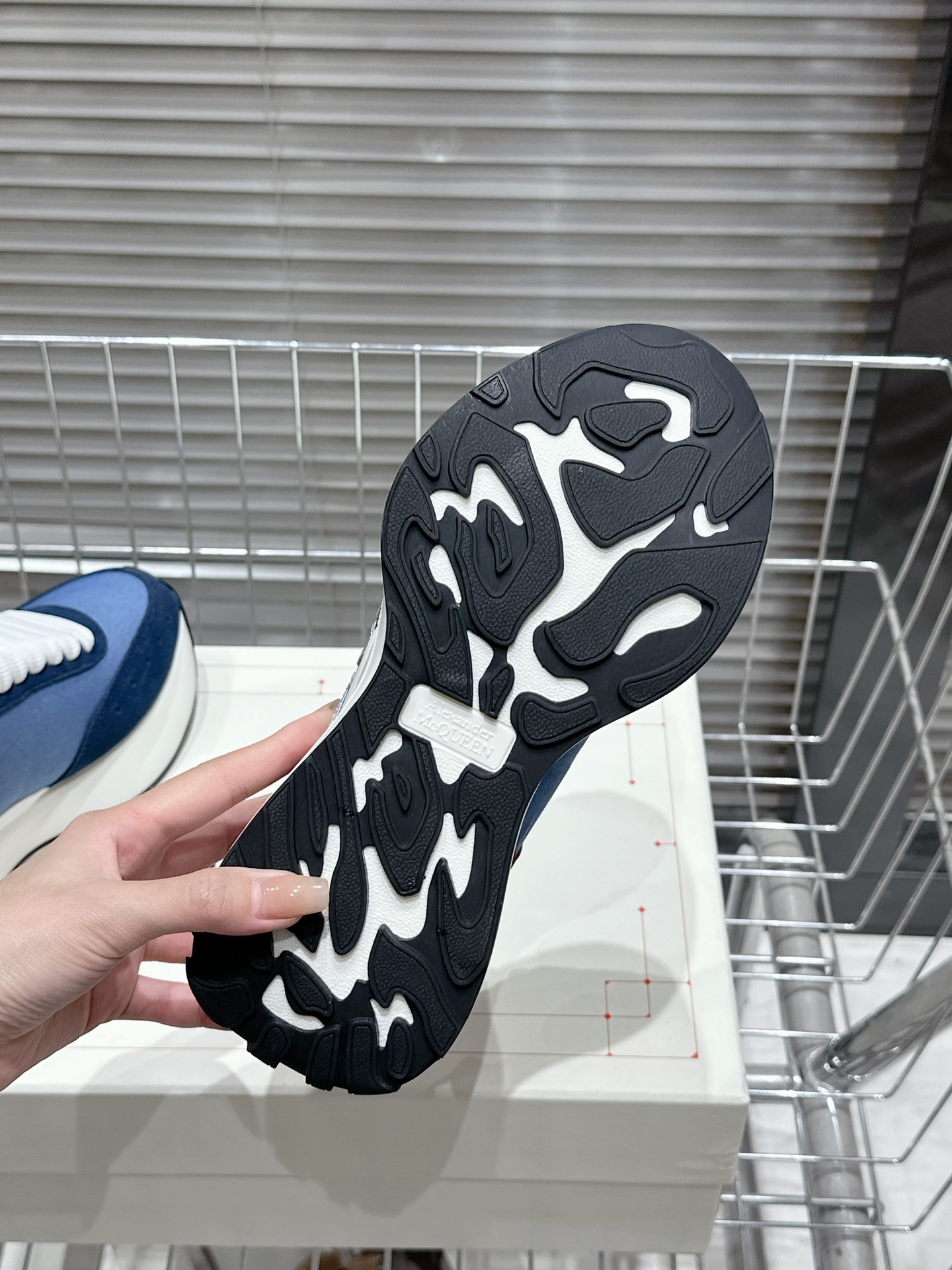 Alexander Mcqueen Dior Male Sneakers White M-l-s