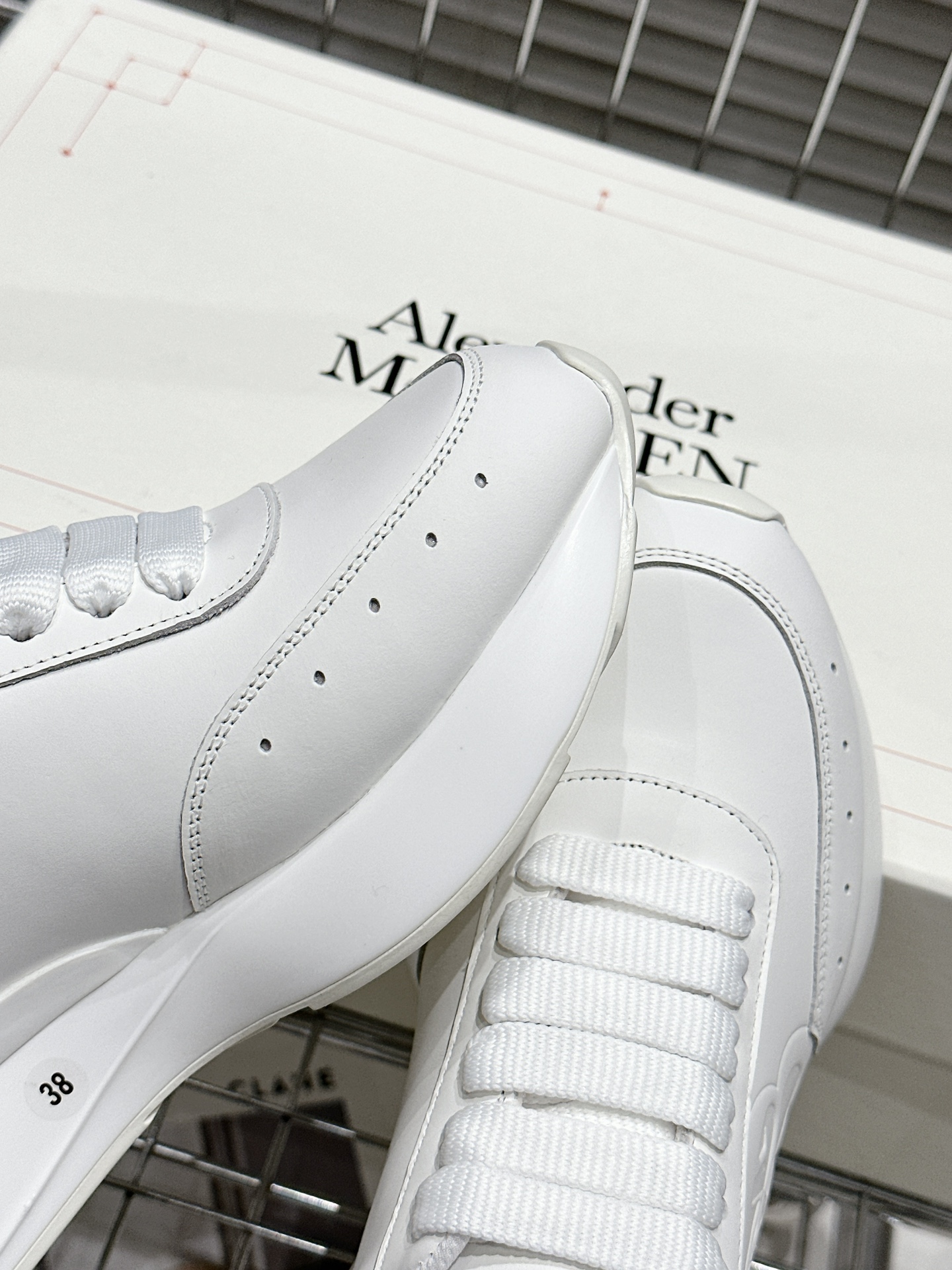 Alexander Mcqueen Dior Male Sneakers White M-l-s