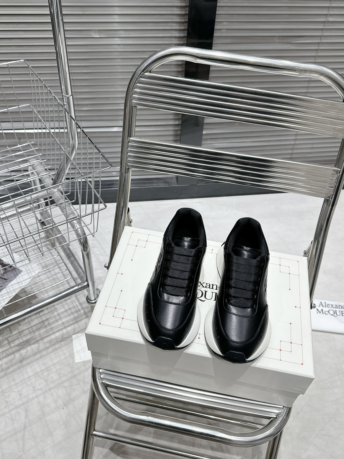 Alexander Mcqueen Dior Male Sneakers White M-l-s