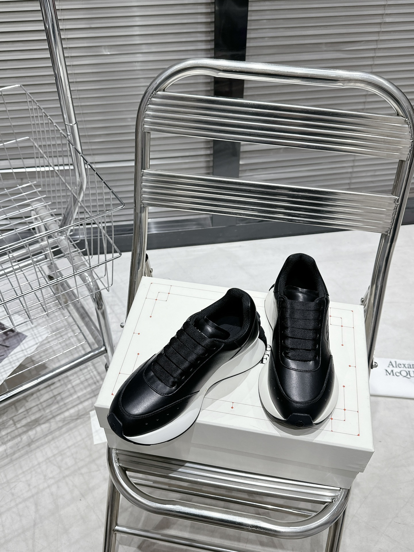 Alexander Mcqueen Dior Male Sneakers White M-l-s