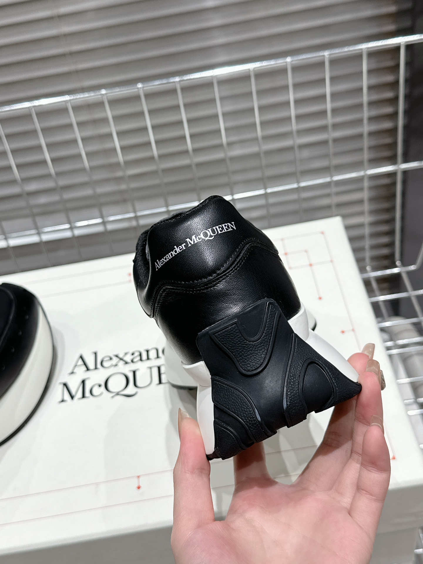 Alexander Mcqueen Dior Male Sneakers White M-l-s