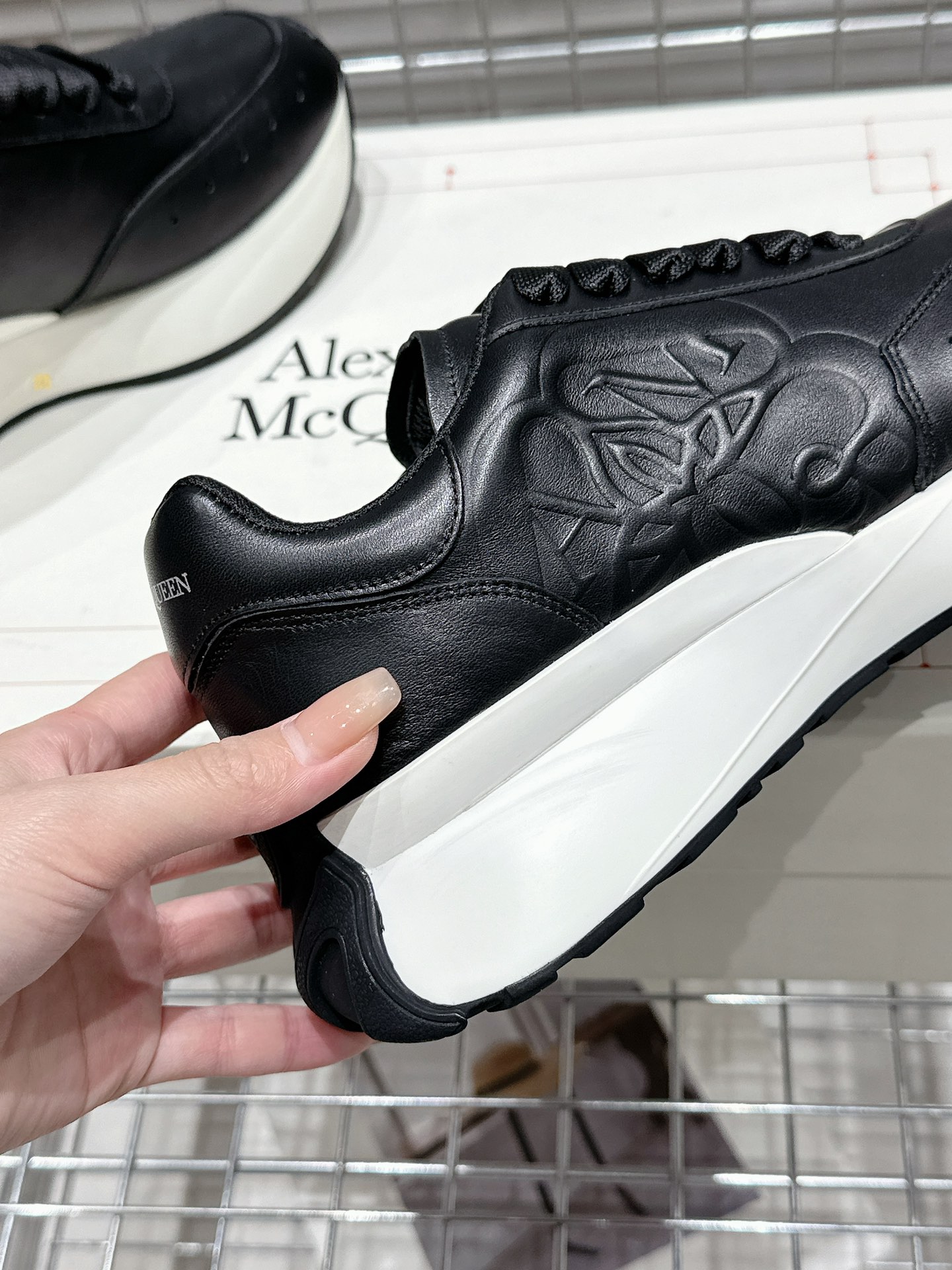 Alexander Mcqueen Dior Male Sneakers White M-l-s