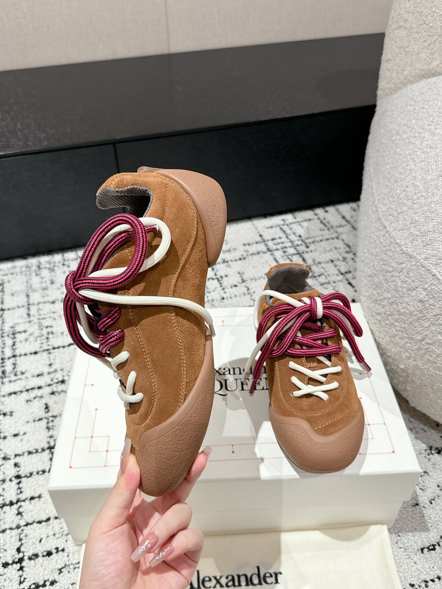 Alexander Mcqueen Female Sneakers Breathable M-l-s