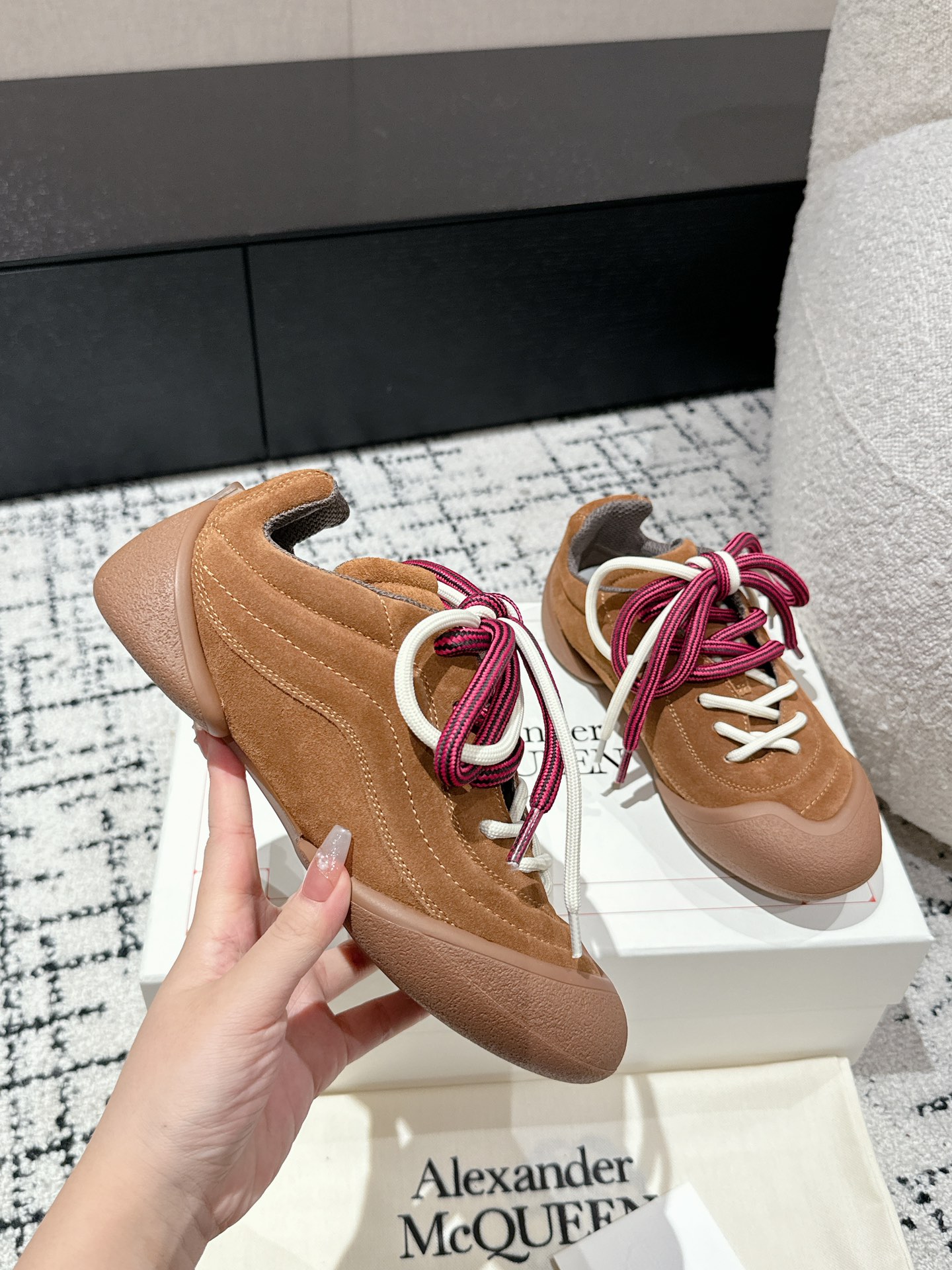 Alexander Mcqueen Female Sneakers Breathable M-l-s