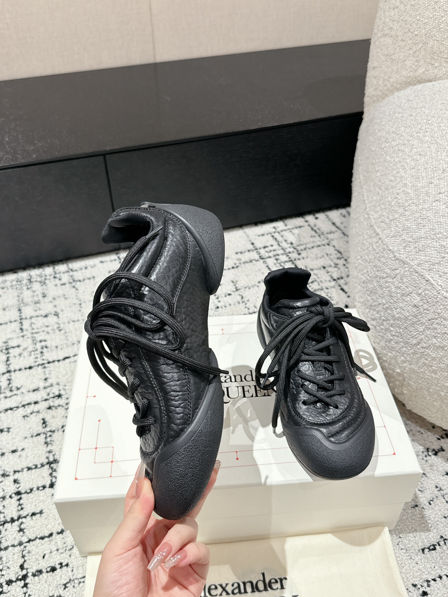 Alexander Mcqueen Female Sneakers Breathable M-l-s