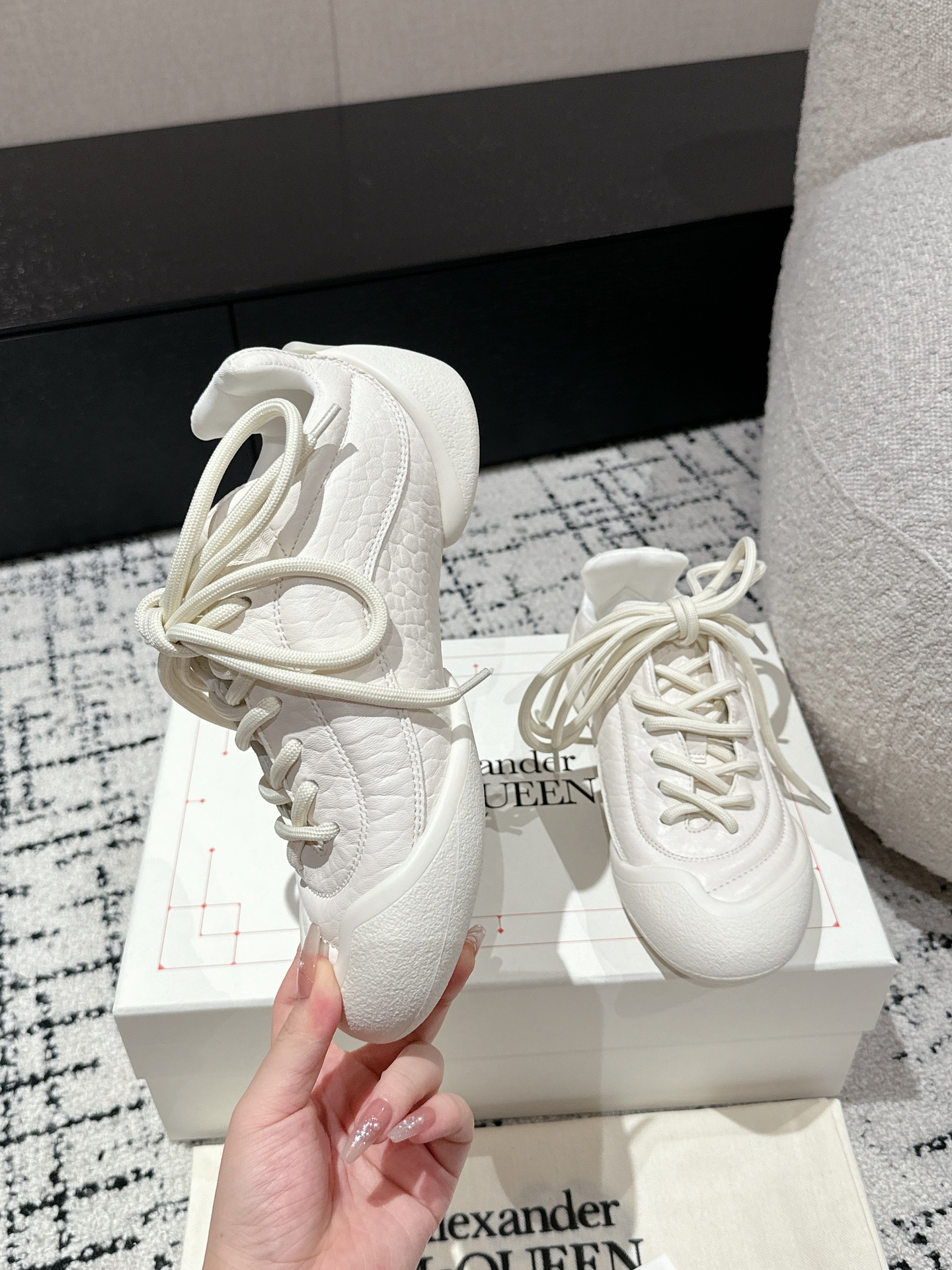 Alexander Mcqueen Female Sneakers Breathable M-l-s