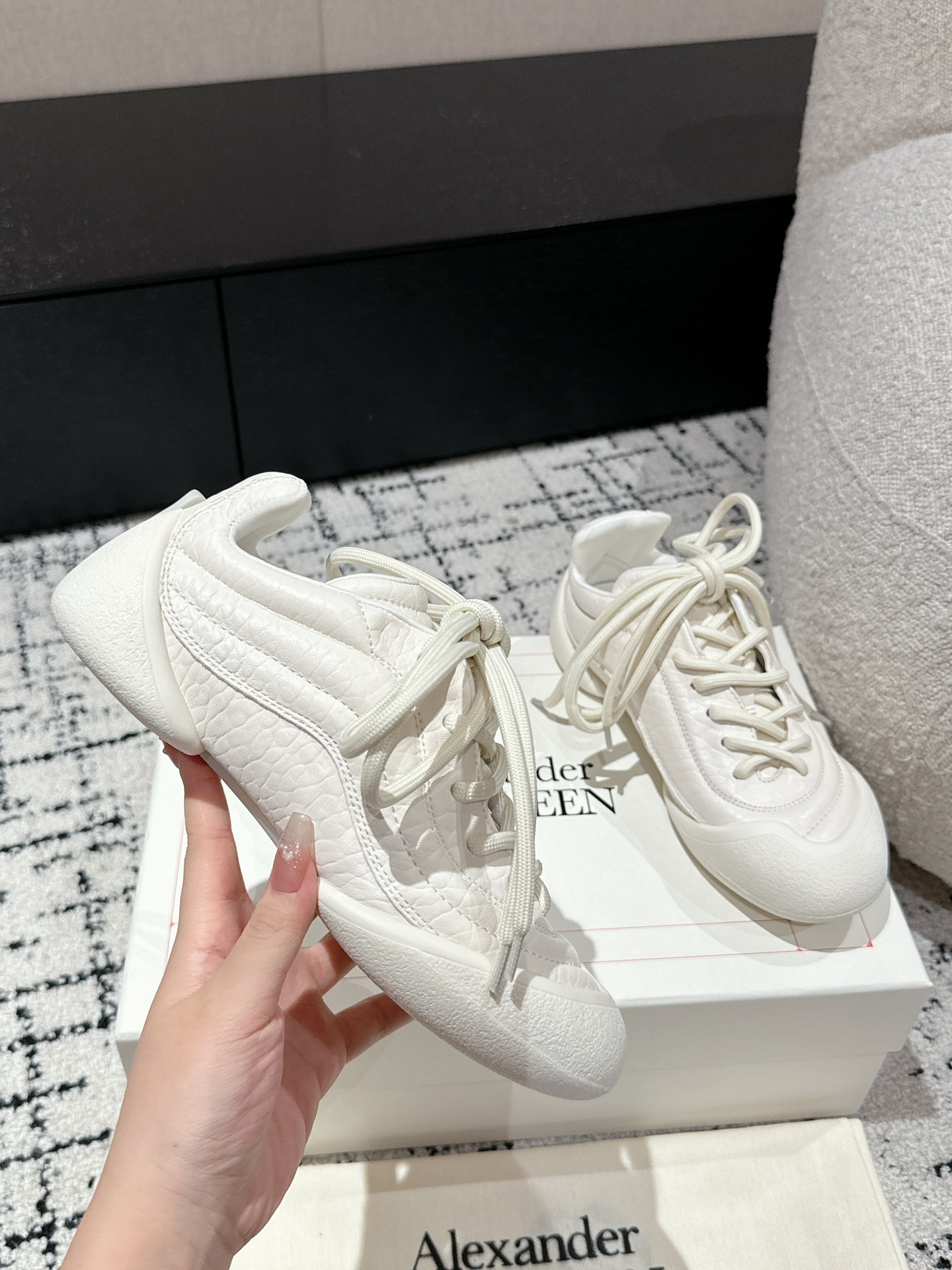 Alexander Mcqueen Female Sneakers Breathable M-l-s