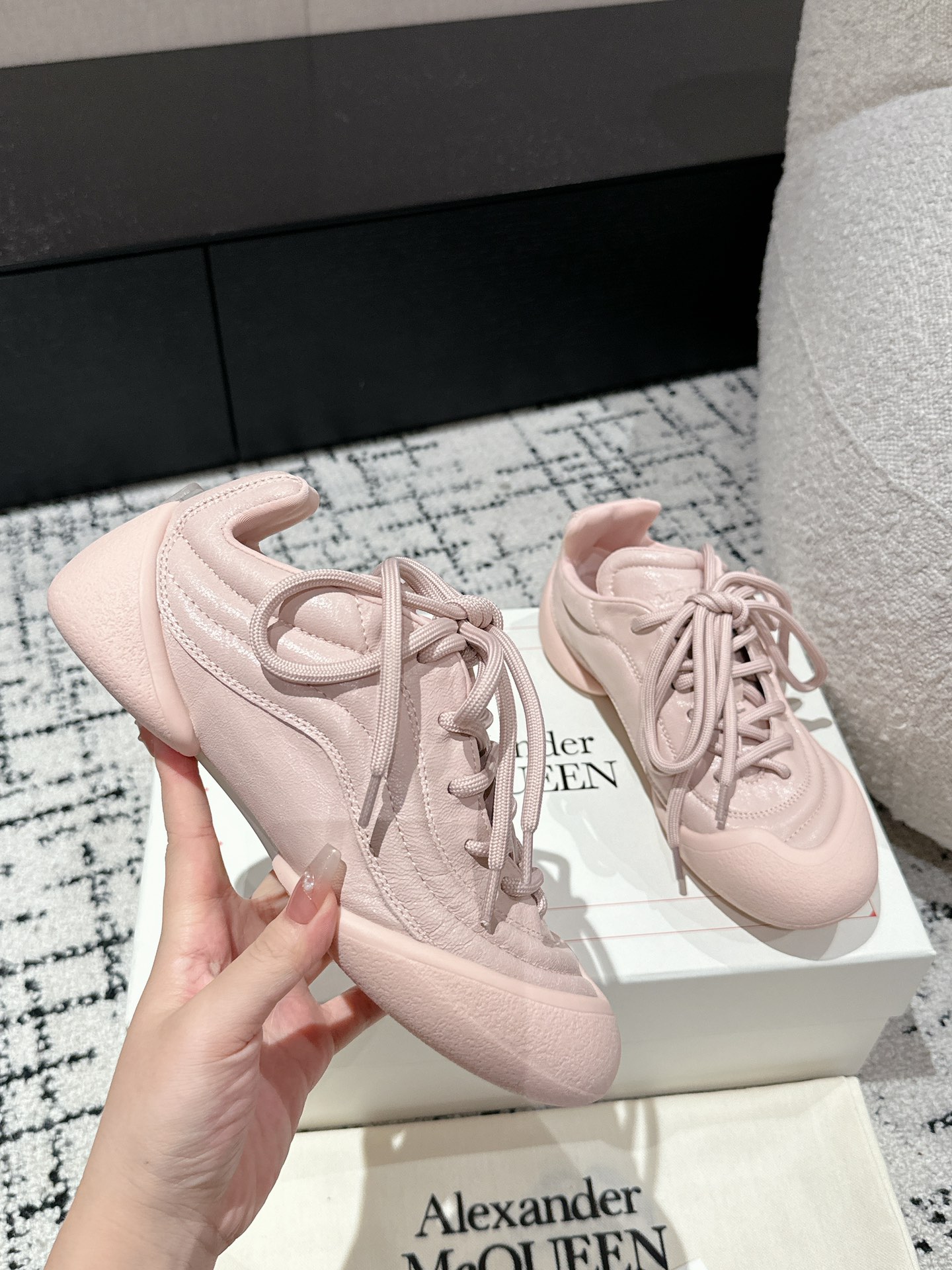 Alexander Mcqueen Female Sneakers Breathable M-l-s