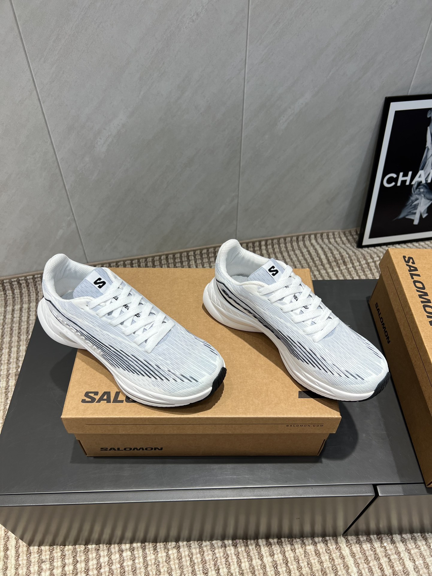 Salomon Male Sneakers Breathable M-l-s