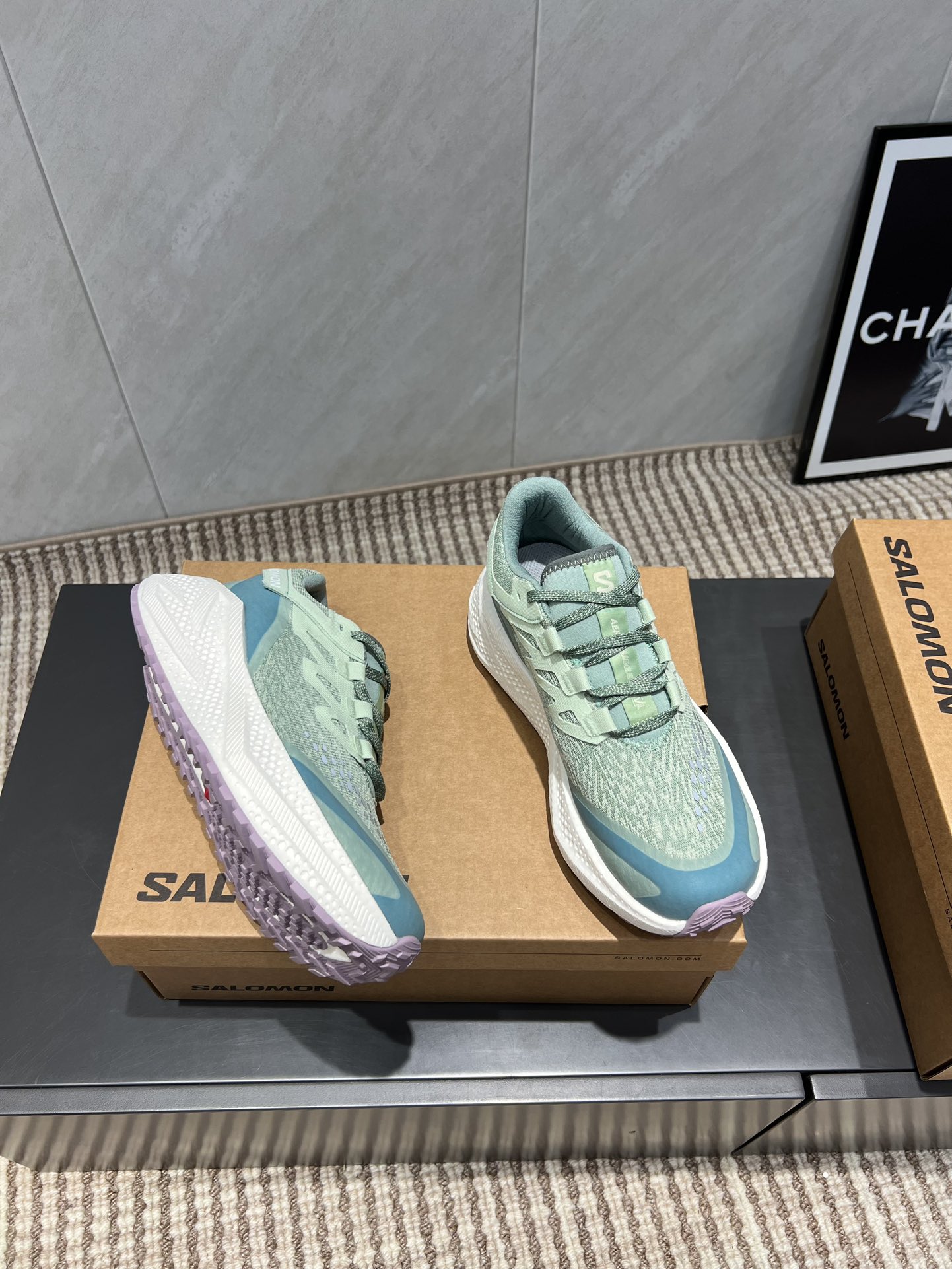 Salomon Male Sneakers Breathable M-l-s