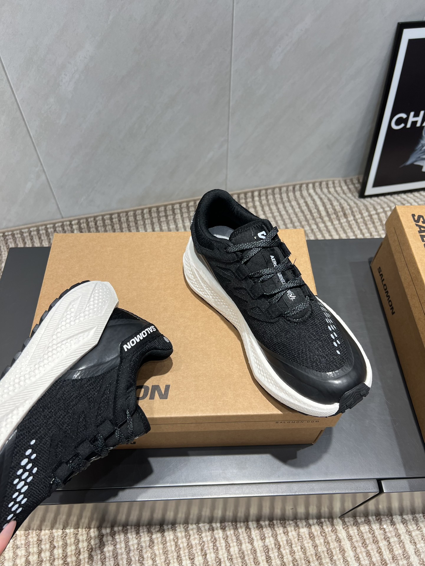 Salomon Male Sneakers Breathable M-l-s