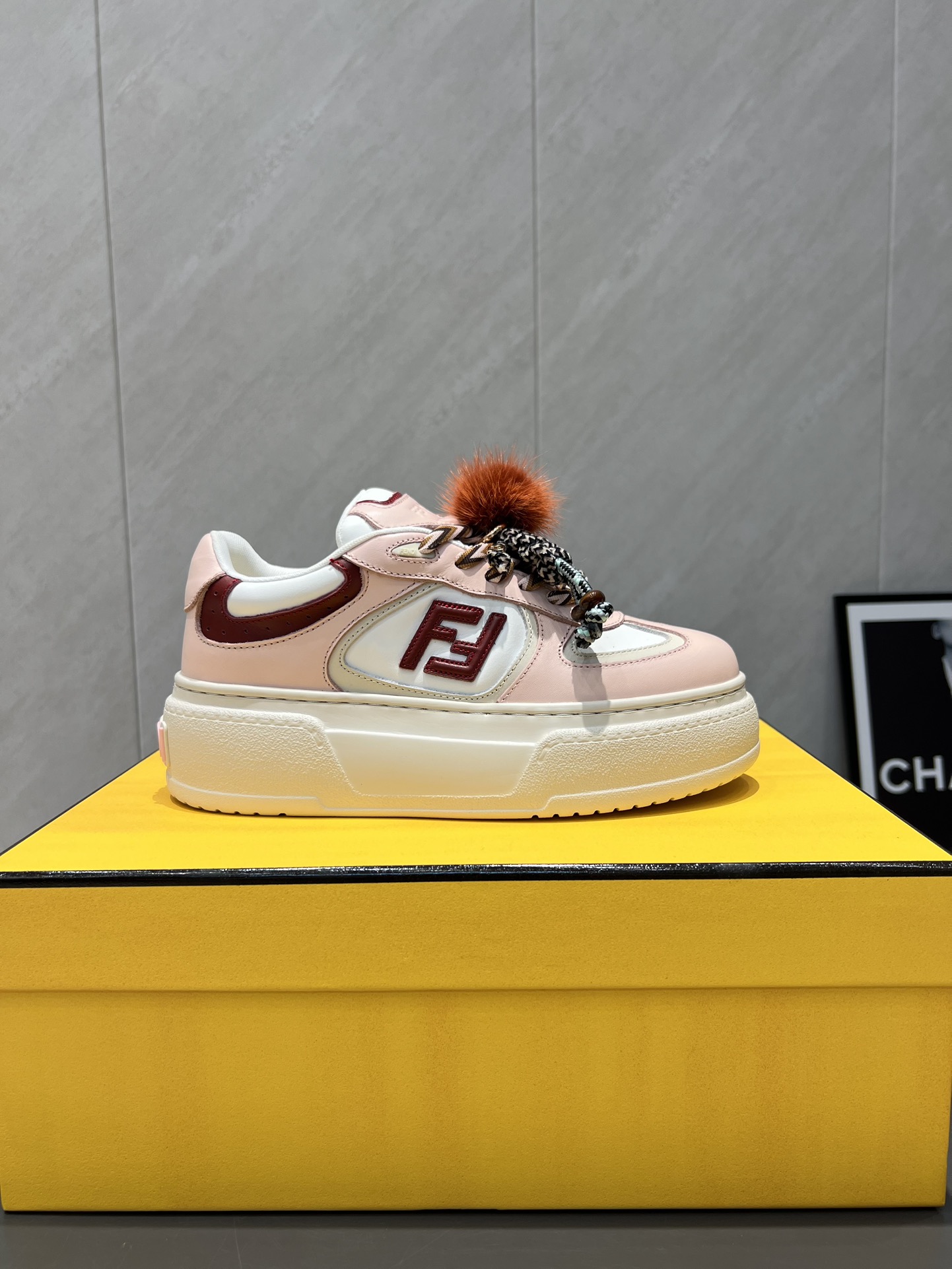 Fendi Sneakers Mesh Breathable M-l-s