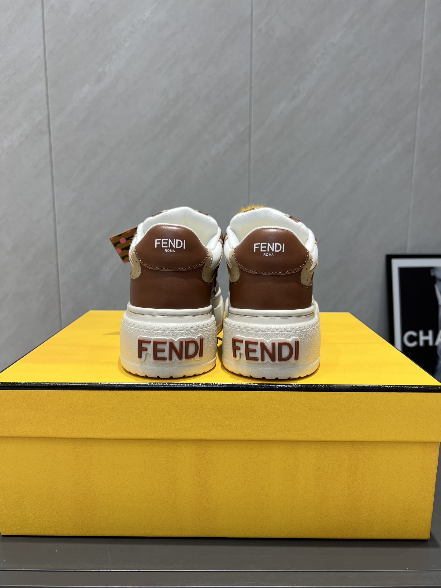 Fendi Sneakers Mesh Breathable M-l-s