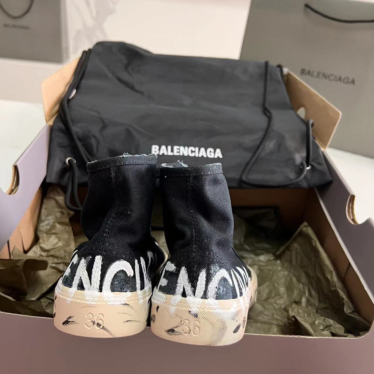 Balenciaga Male Board Shoes Pink L-s