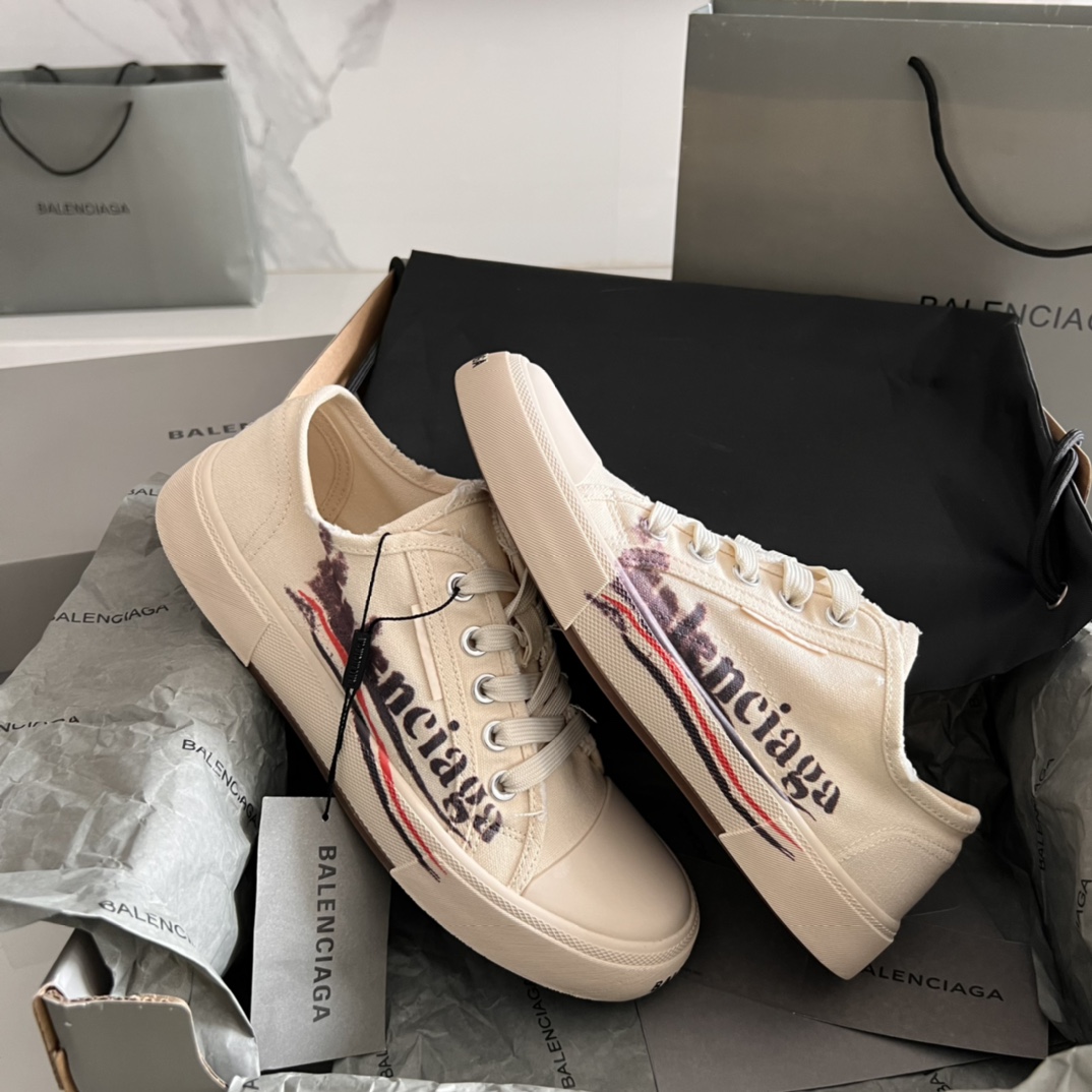 Balenciaga Male Board Shoes Pink L-s