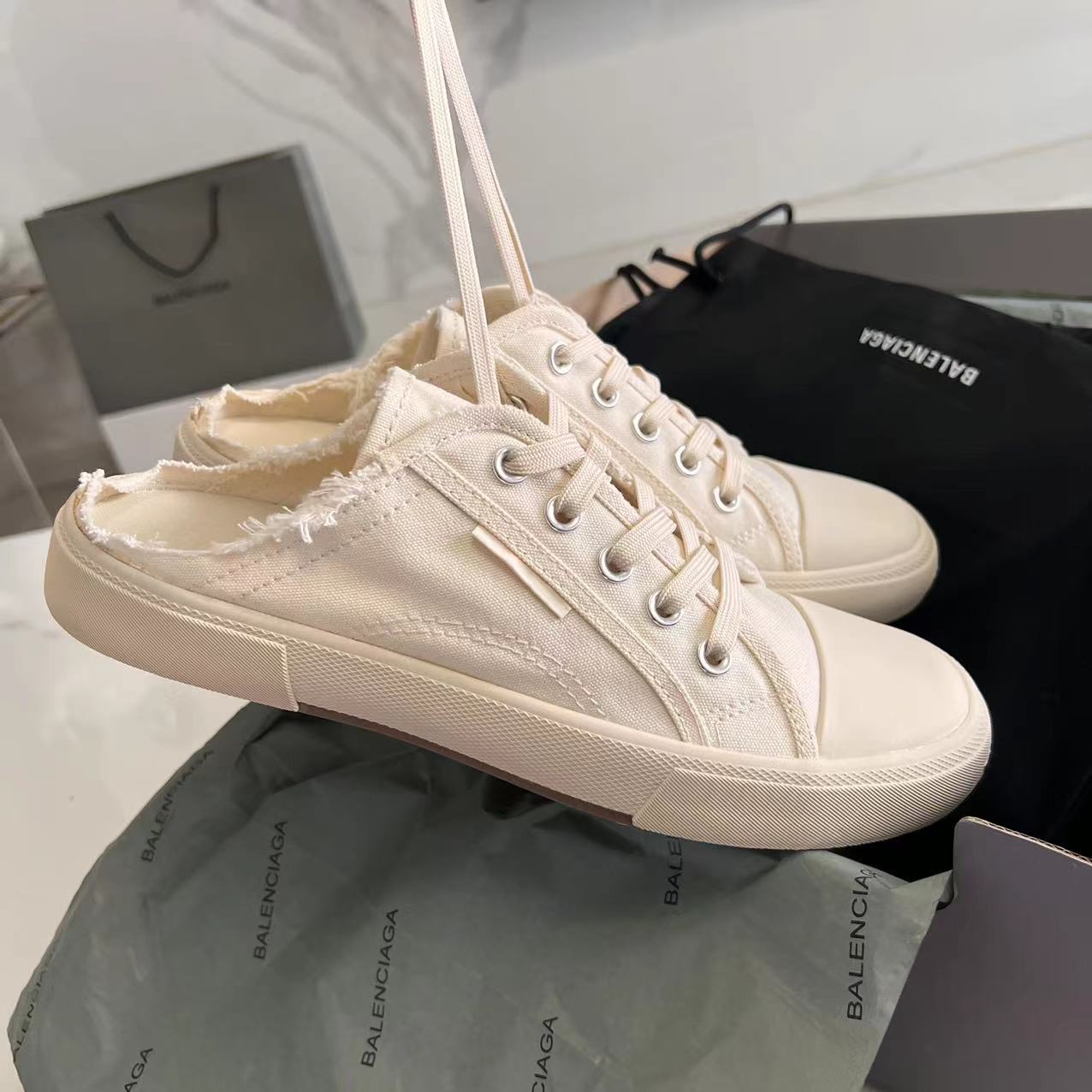 Balenciaga Male Board Shoes Pink L-s