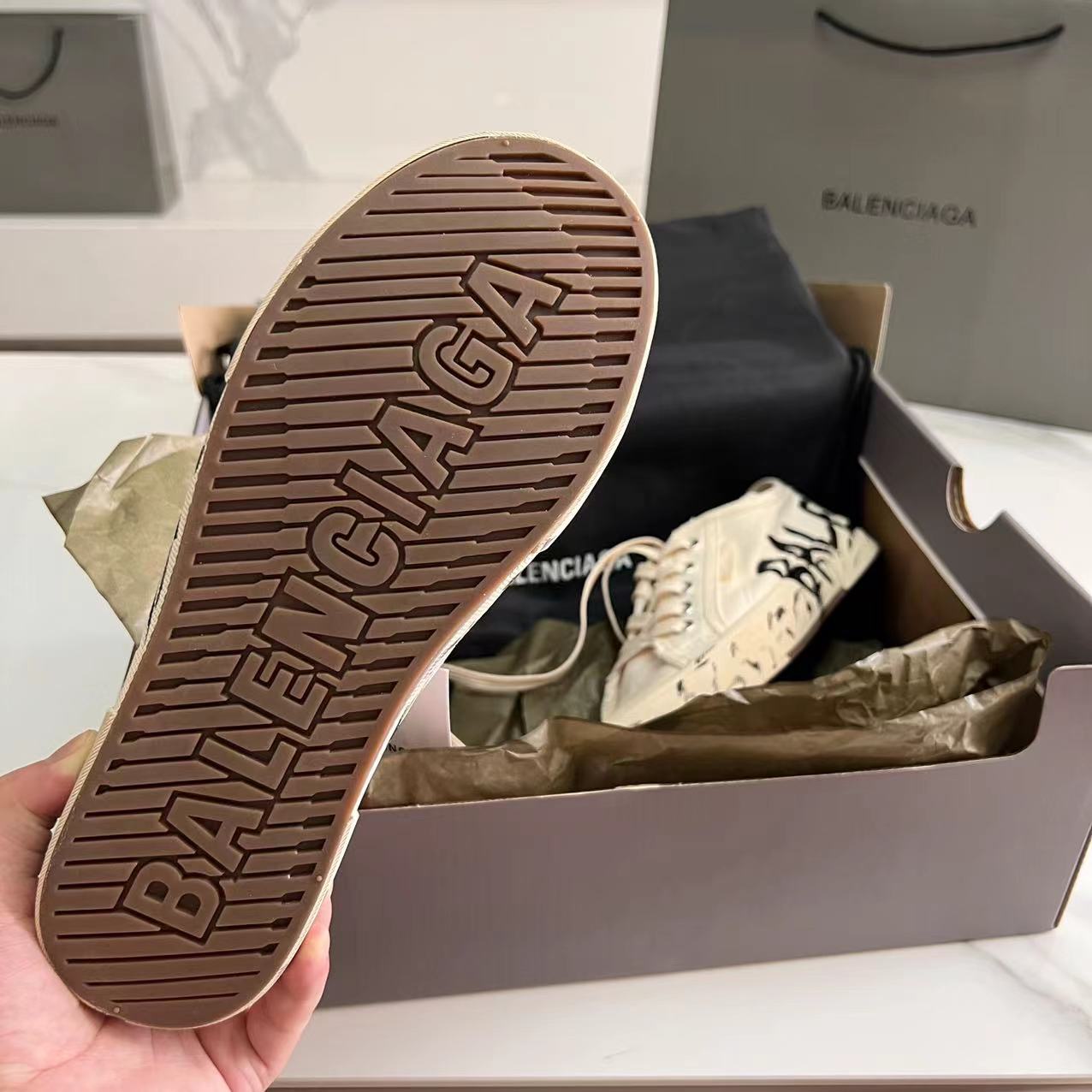 Balenciaga Male Board Shoes Pink L-s