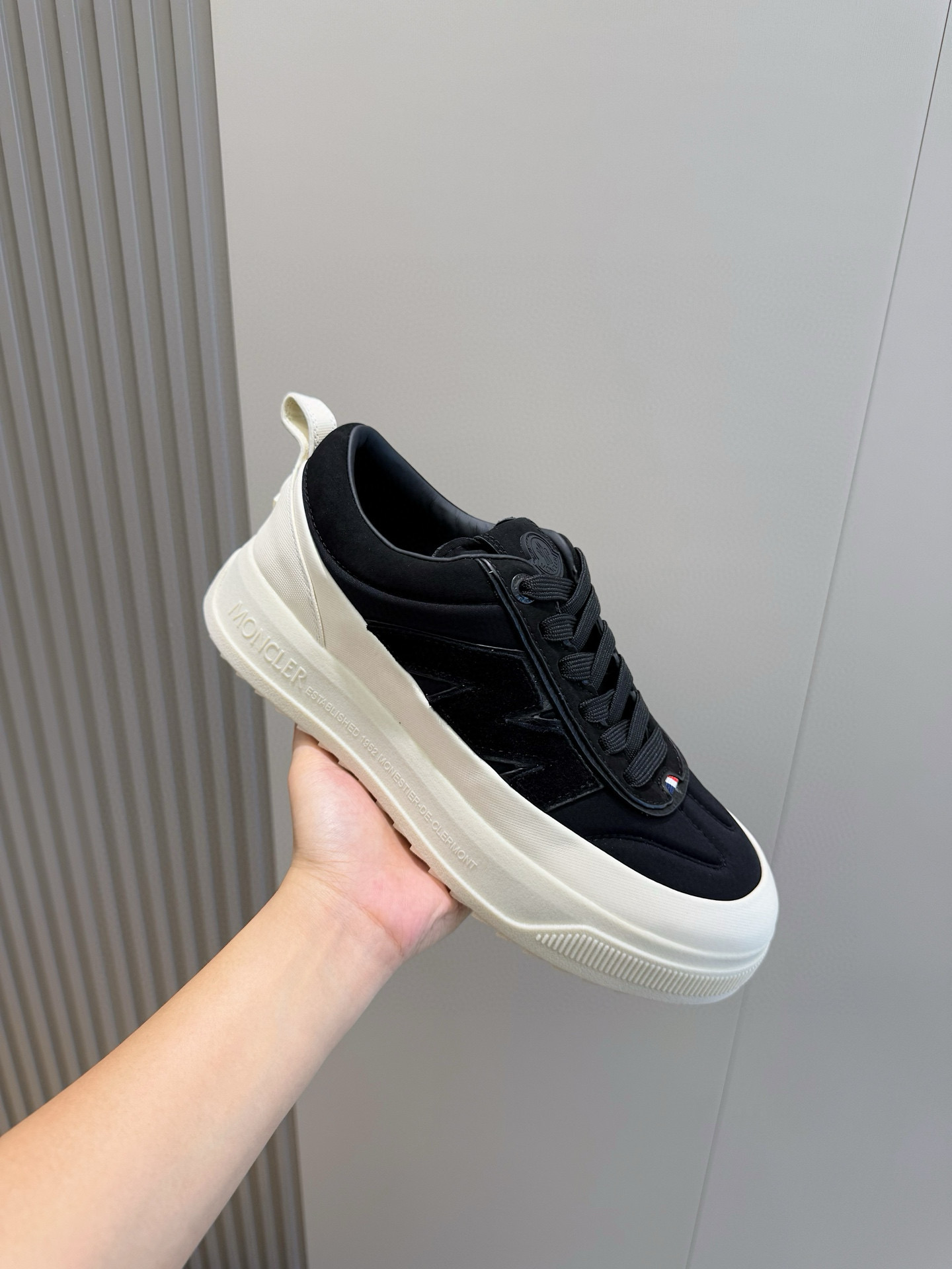 Moncler Male Sneakers Mesh M-l-s