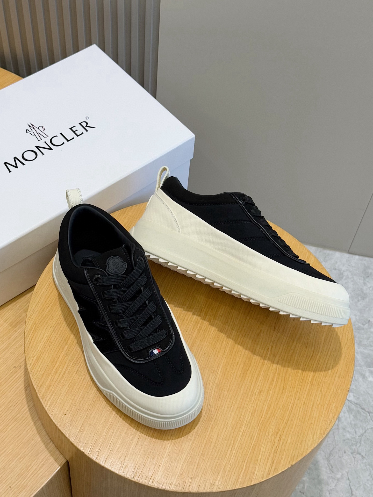 Moncler Male Sneakers Mesh M-l-s