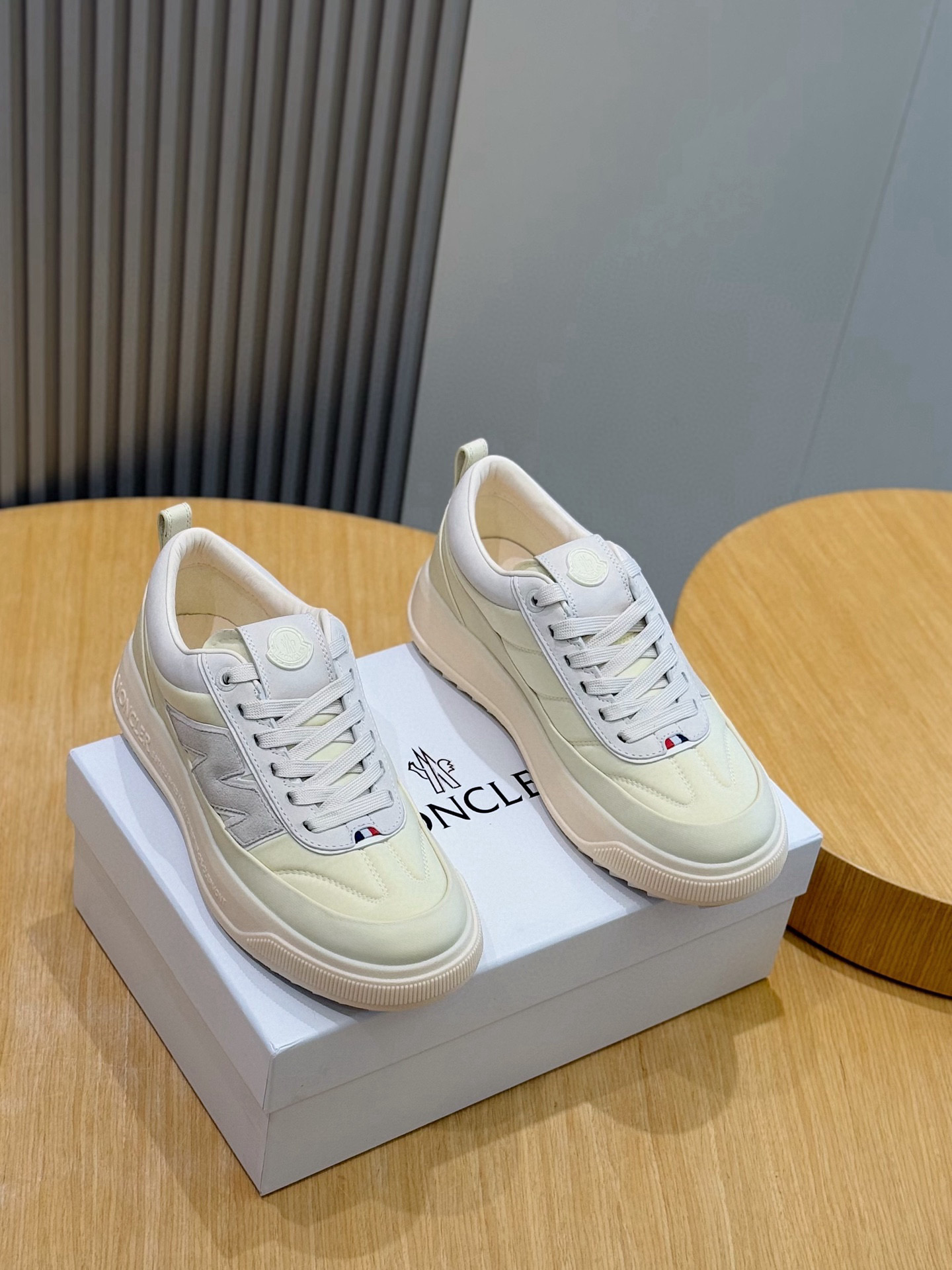 Moncler Male Sneakers Mesh M-l-s