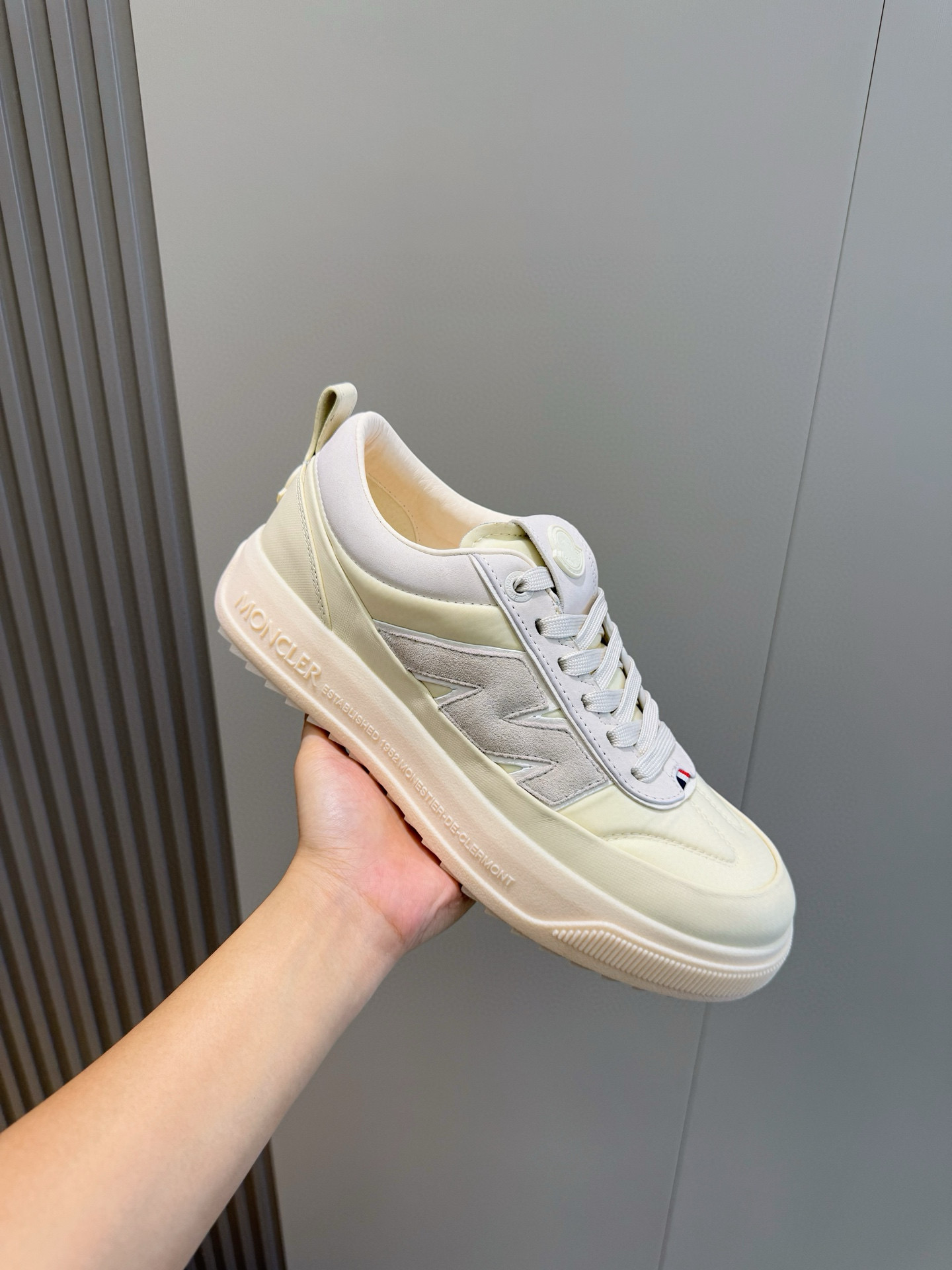 Moncler Male Sneakers Mesh M-l-s