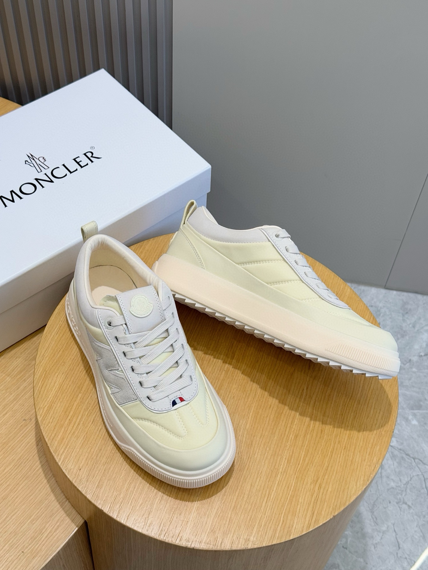 Moncler Male Sneakers Mesh M-l-s