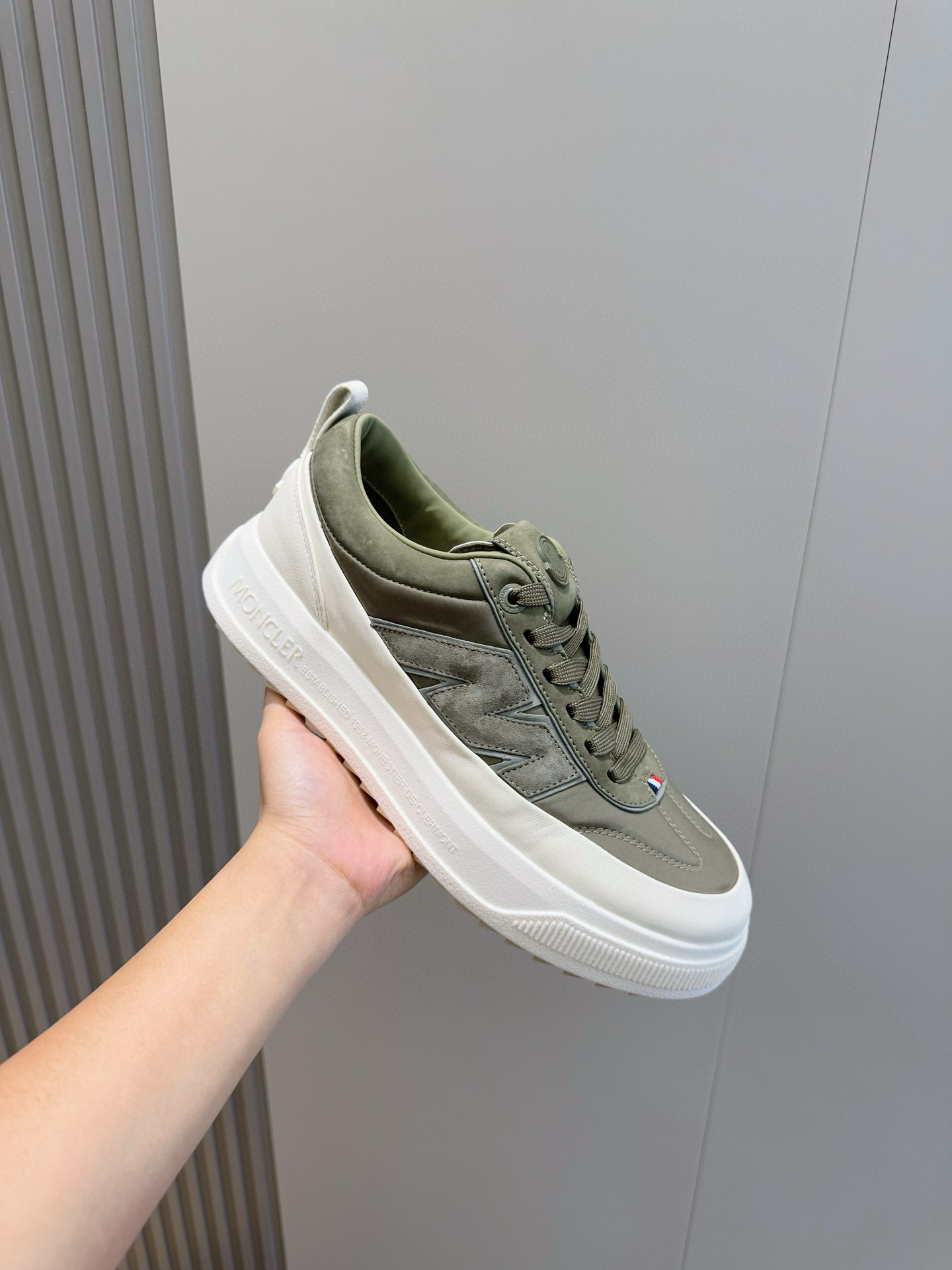 Moncler Male Sneakers Mesh M-l-s