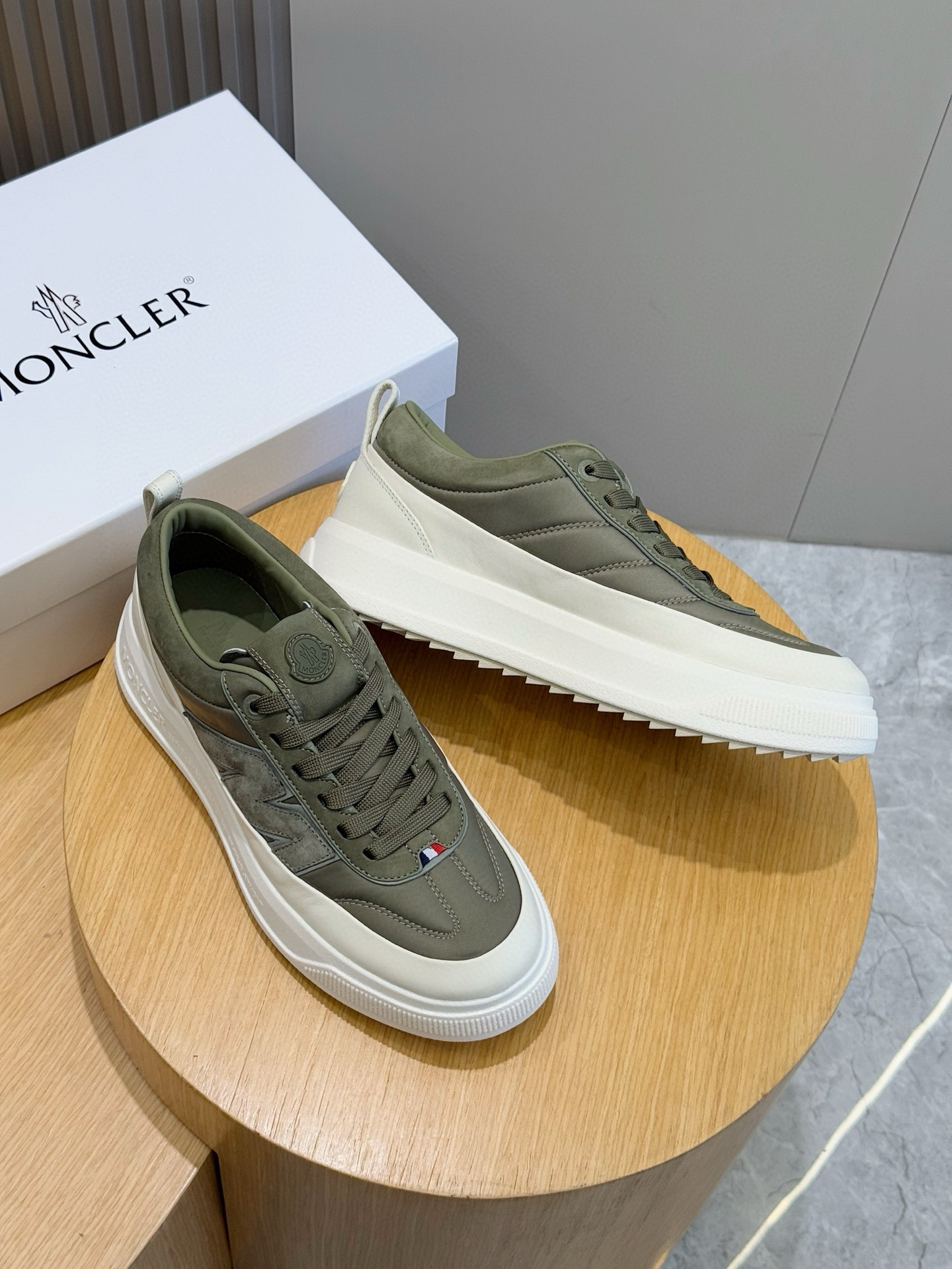 Moncler Male Sneakers Mesh M-l-s