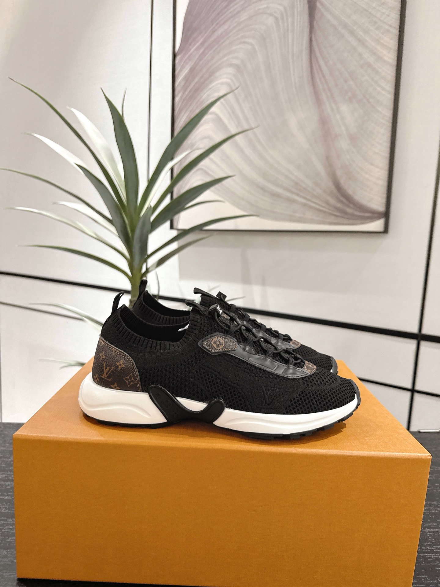 Louis Vuitton Male Running Shoes Breathable M-l-s