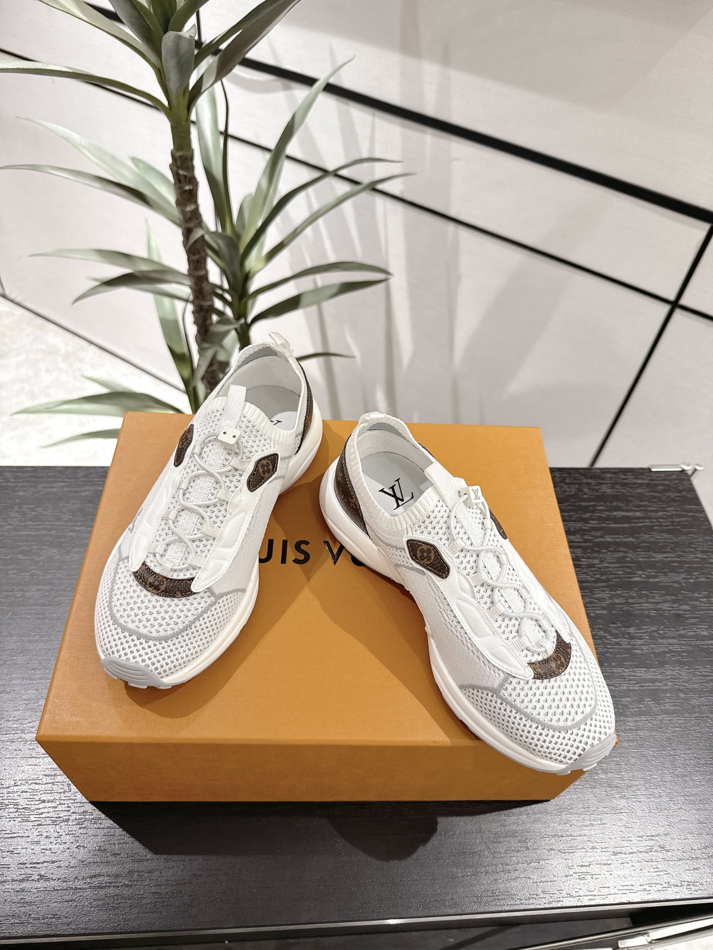 Louis Vuitton Male Running Shoes Breathable M-l-s