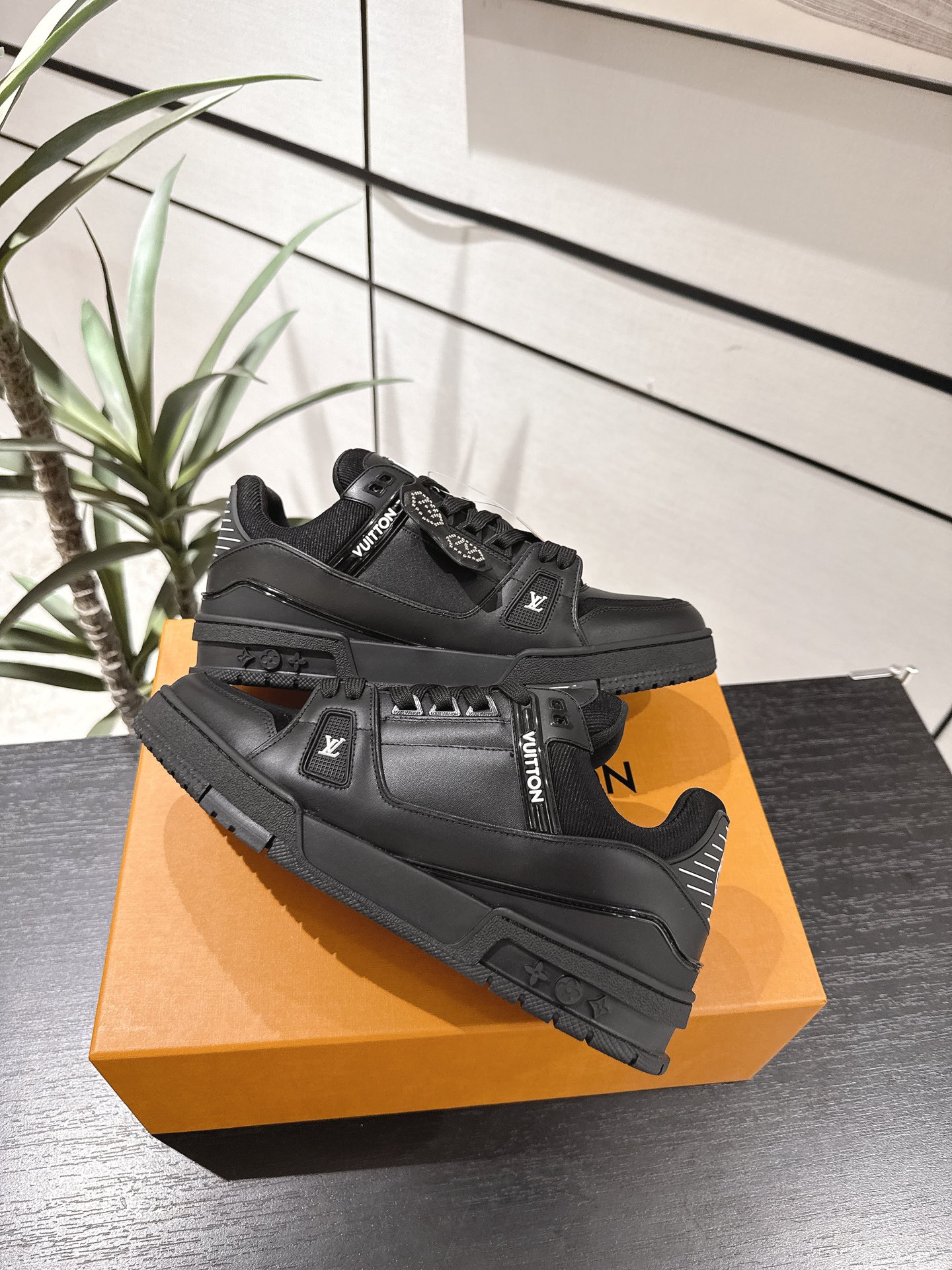 Louis Vuitton Male Sneakers Breathable M-l-s
