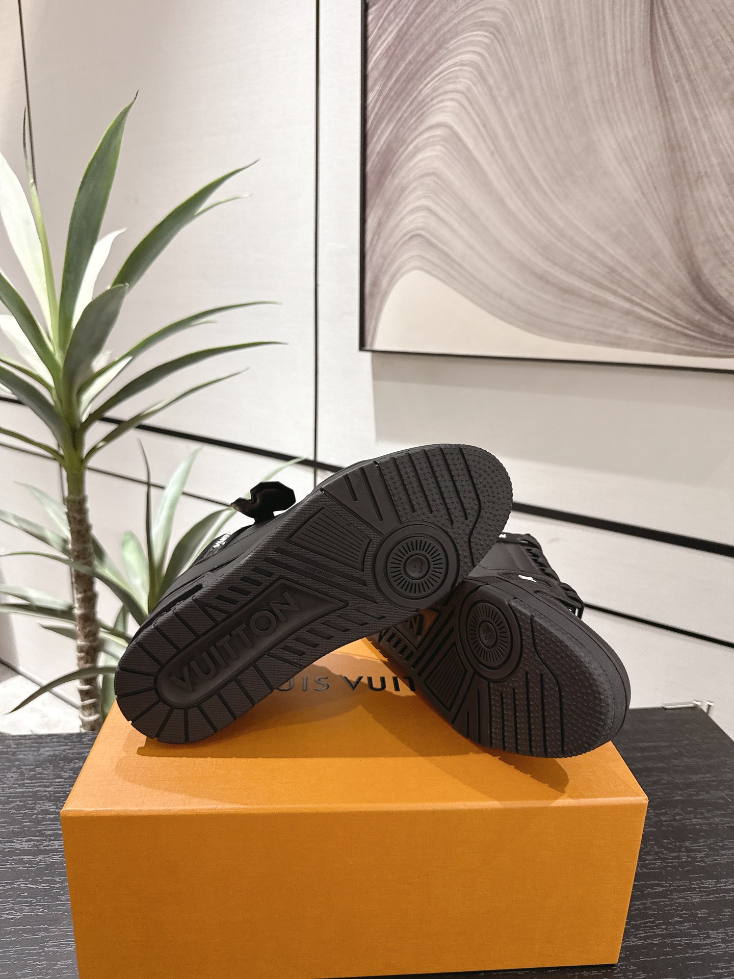 Louis Vuitton Male Sneakers Breathable M-l-s