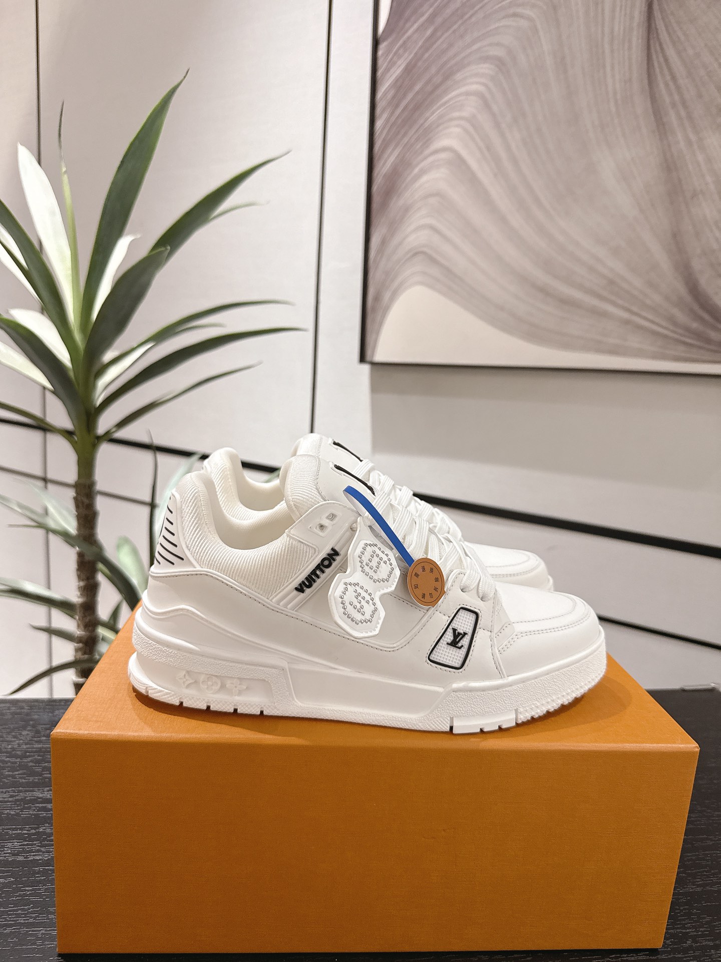 Louis Vuitton Male Sneakers Breathable M-l-s