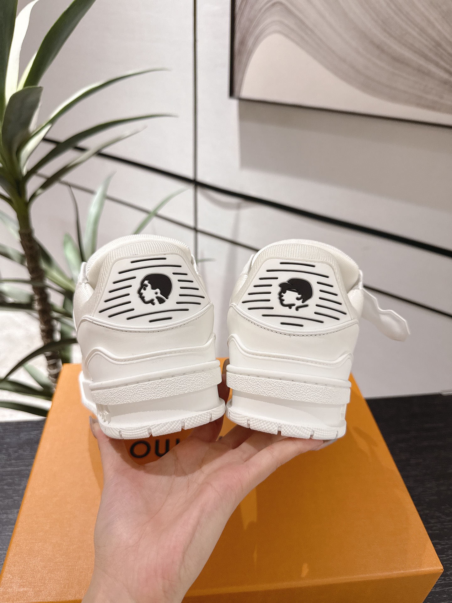 Louis Vuitton Male Sneakers Breathable M-l-s