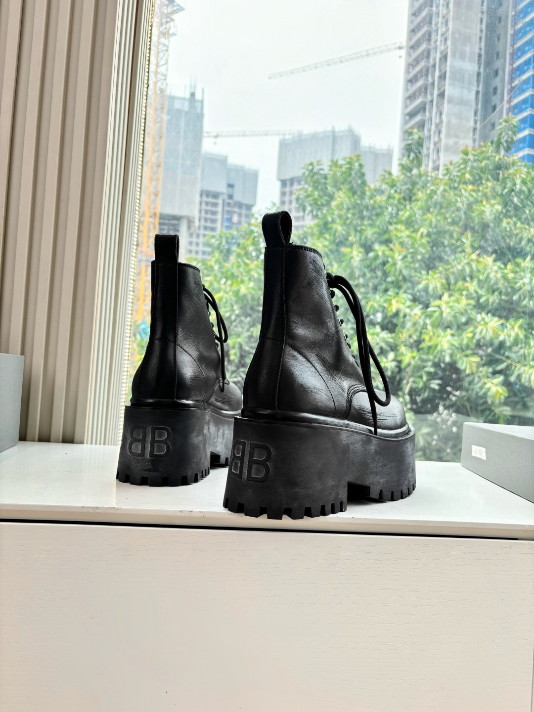 Balenciaga Dr. Martens Boots Cow Leather M-l